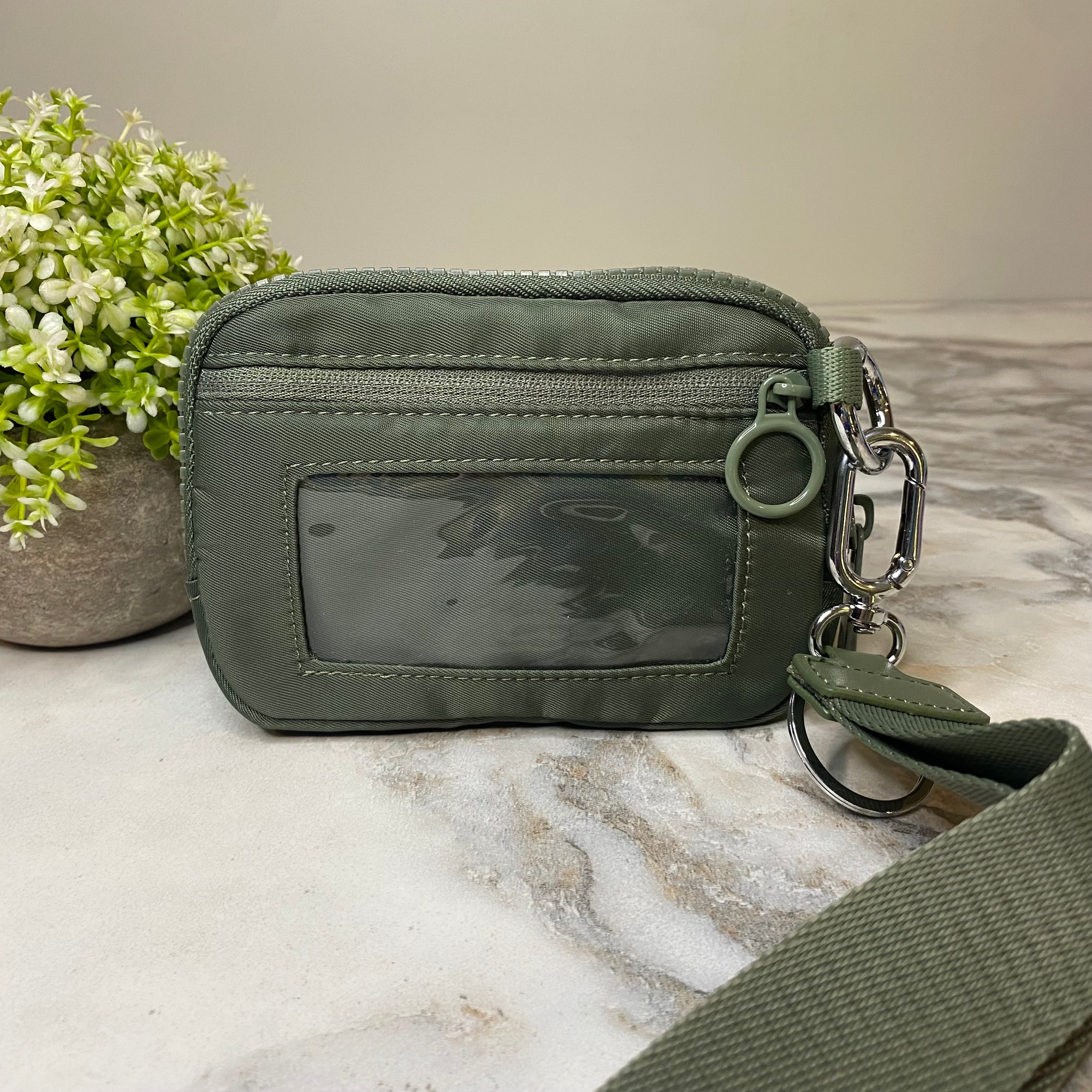 Rue - Nylon Wristlet Wallet - Solid
