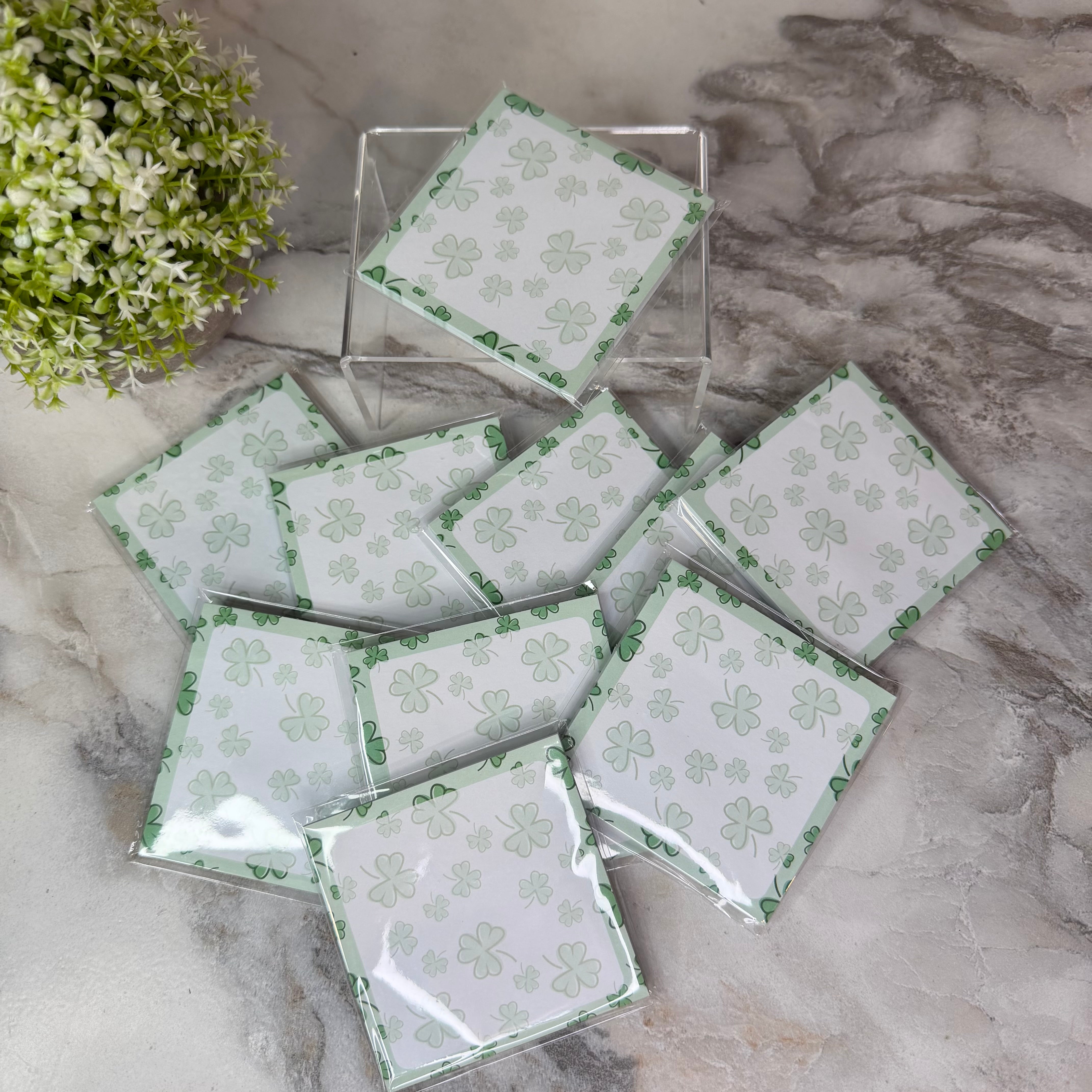 The Sticky Note Collection - St. Patrick’s Day - Light Green Clover