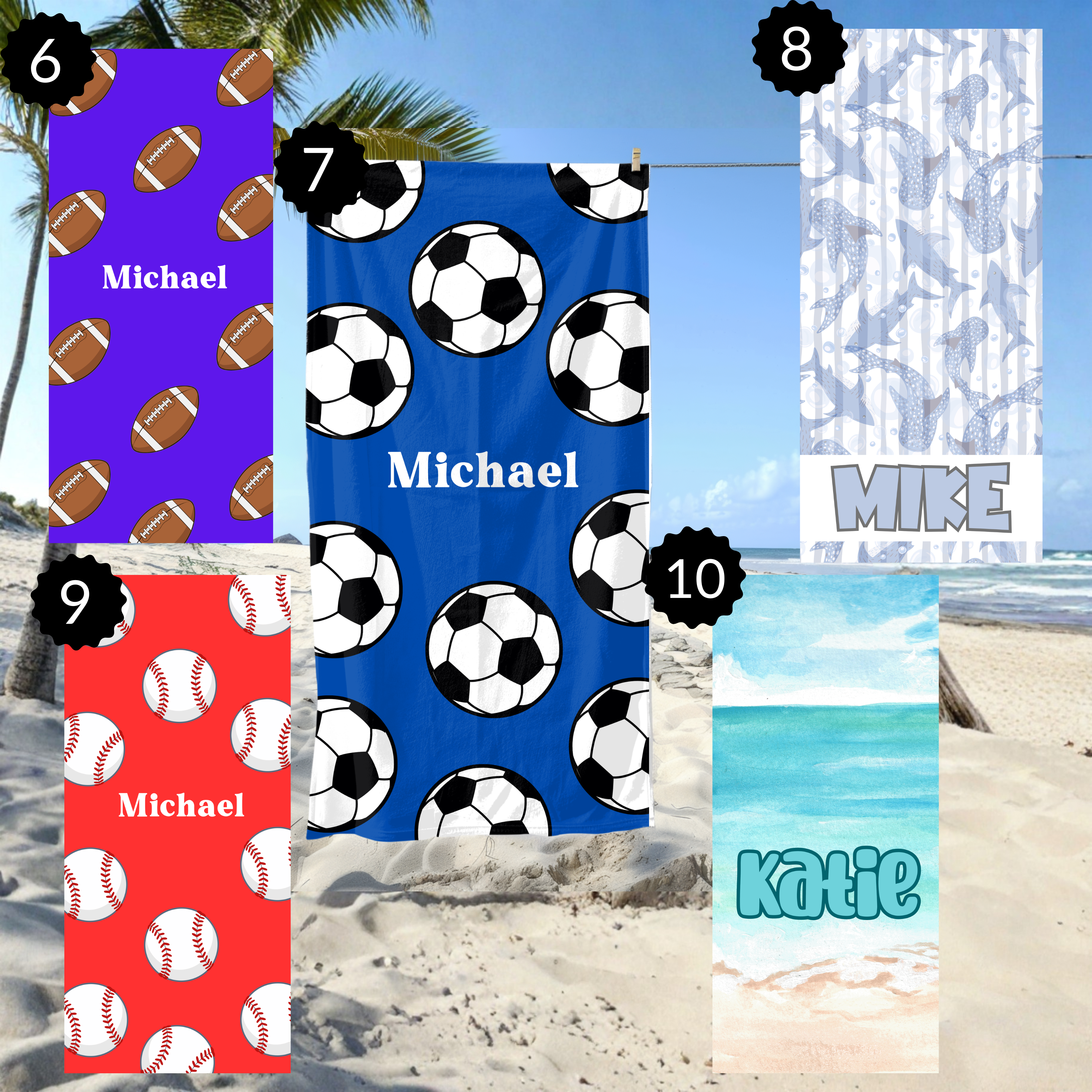 Beach Towel - Style 2 - PREORDER ends 7/4