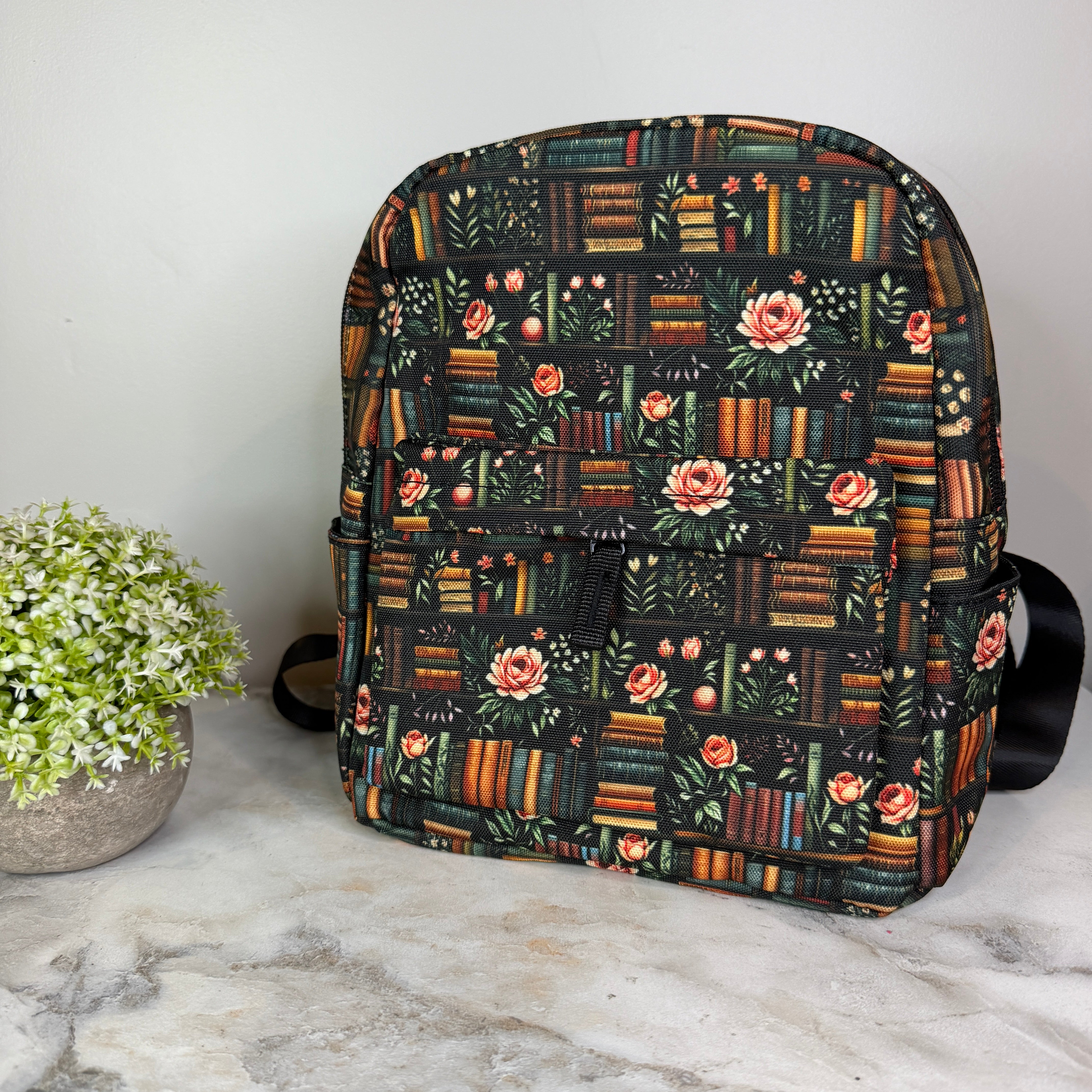 Mini Backpack - Book Roses