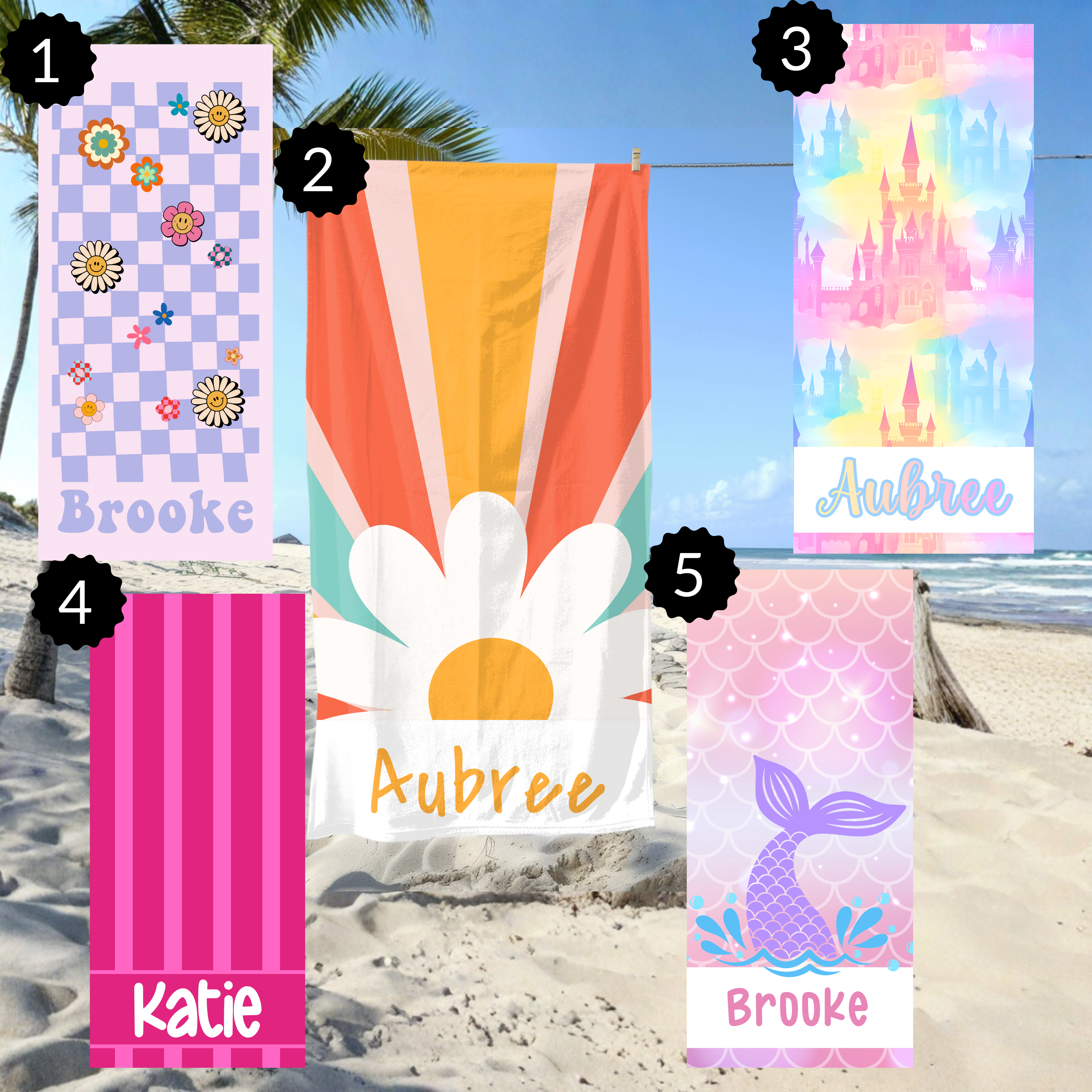 Beach Towel - Style 1 - PREORDER ends 7/4