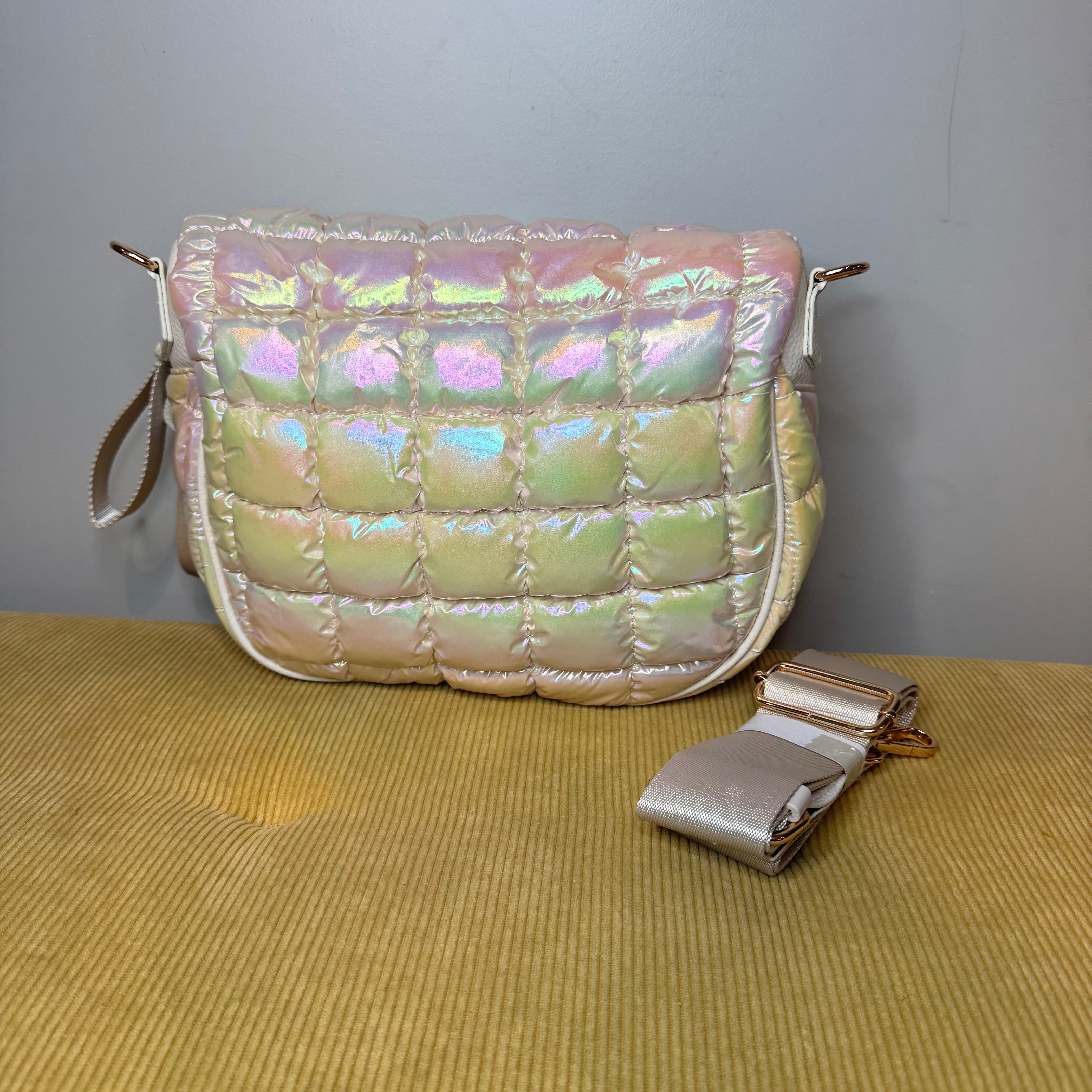 The Roni Nylon Crossbody - Puffer