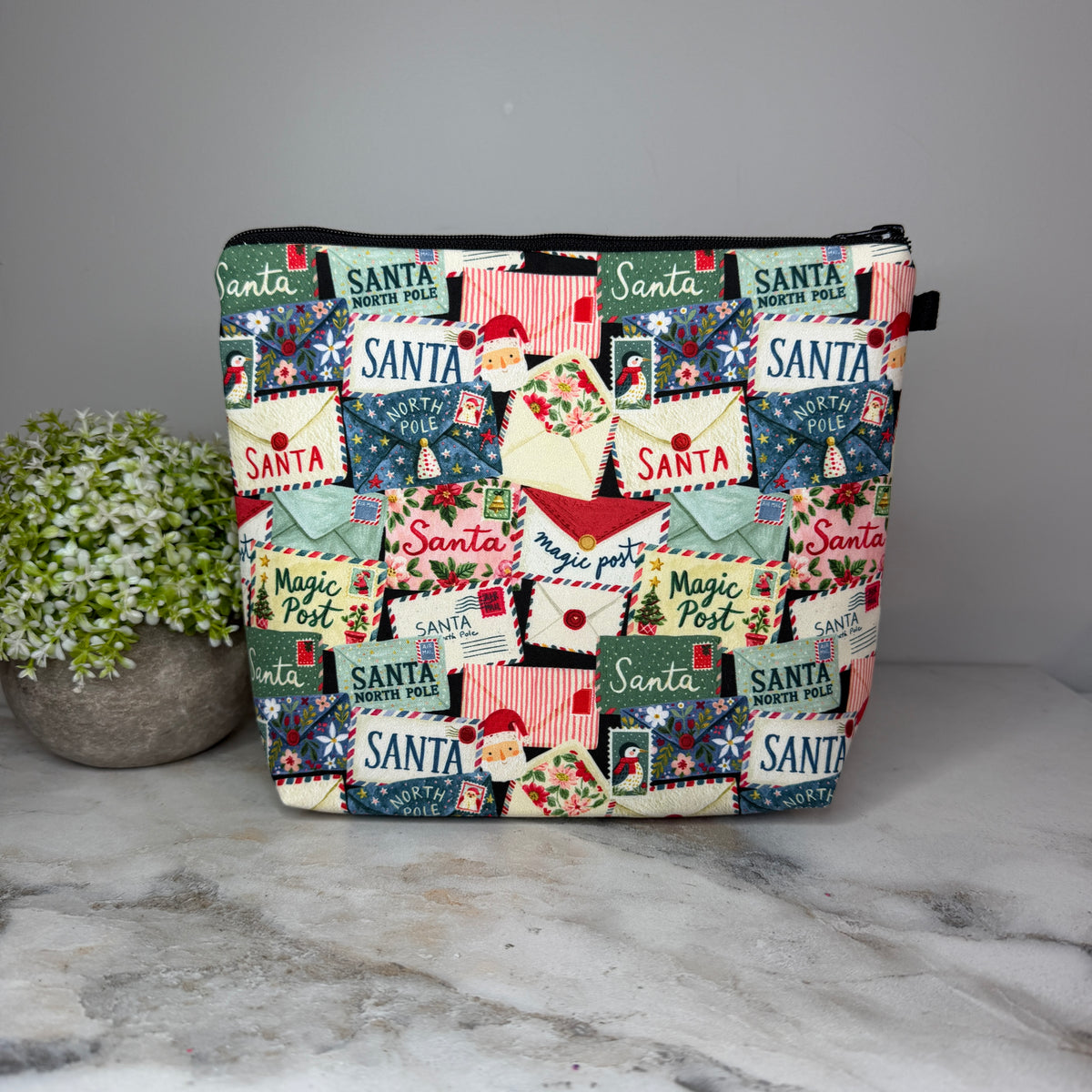 Pouch XL - Christmas - Santa Letters