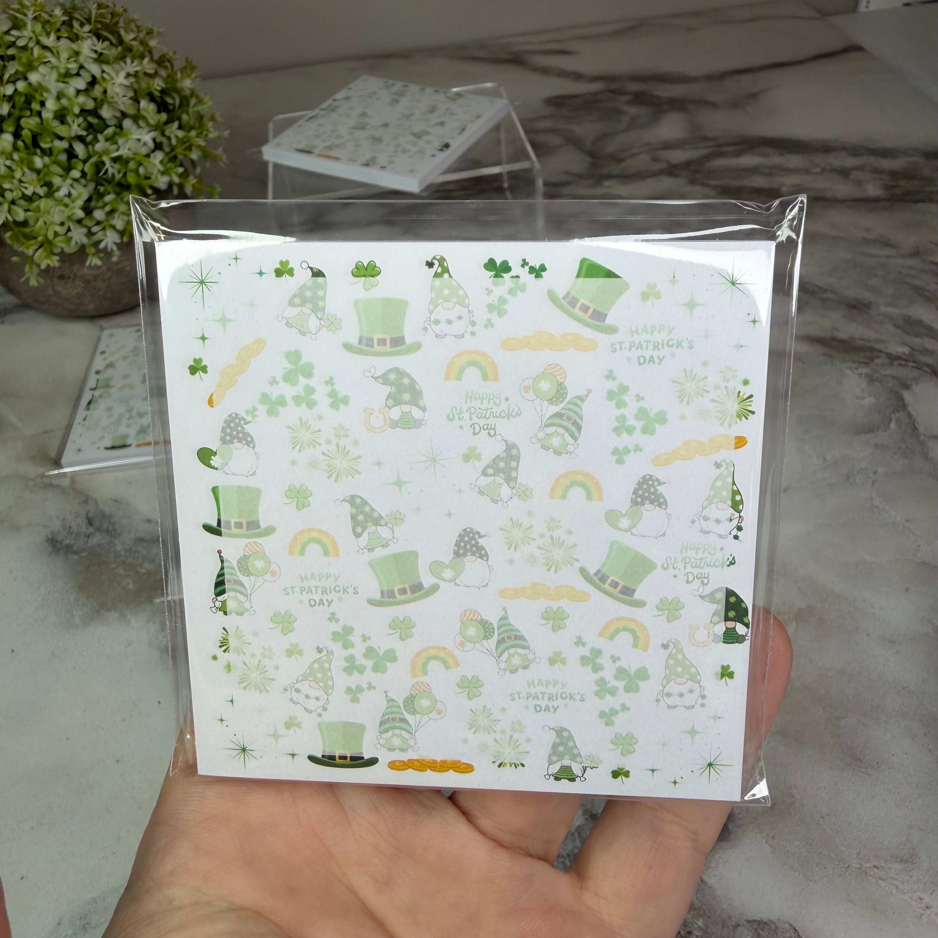 The Sticky Note Collection - St. Patrick’s Day - Gnome