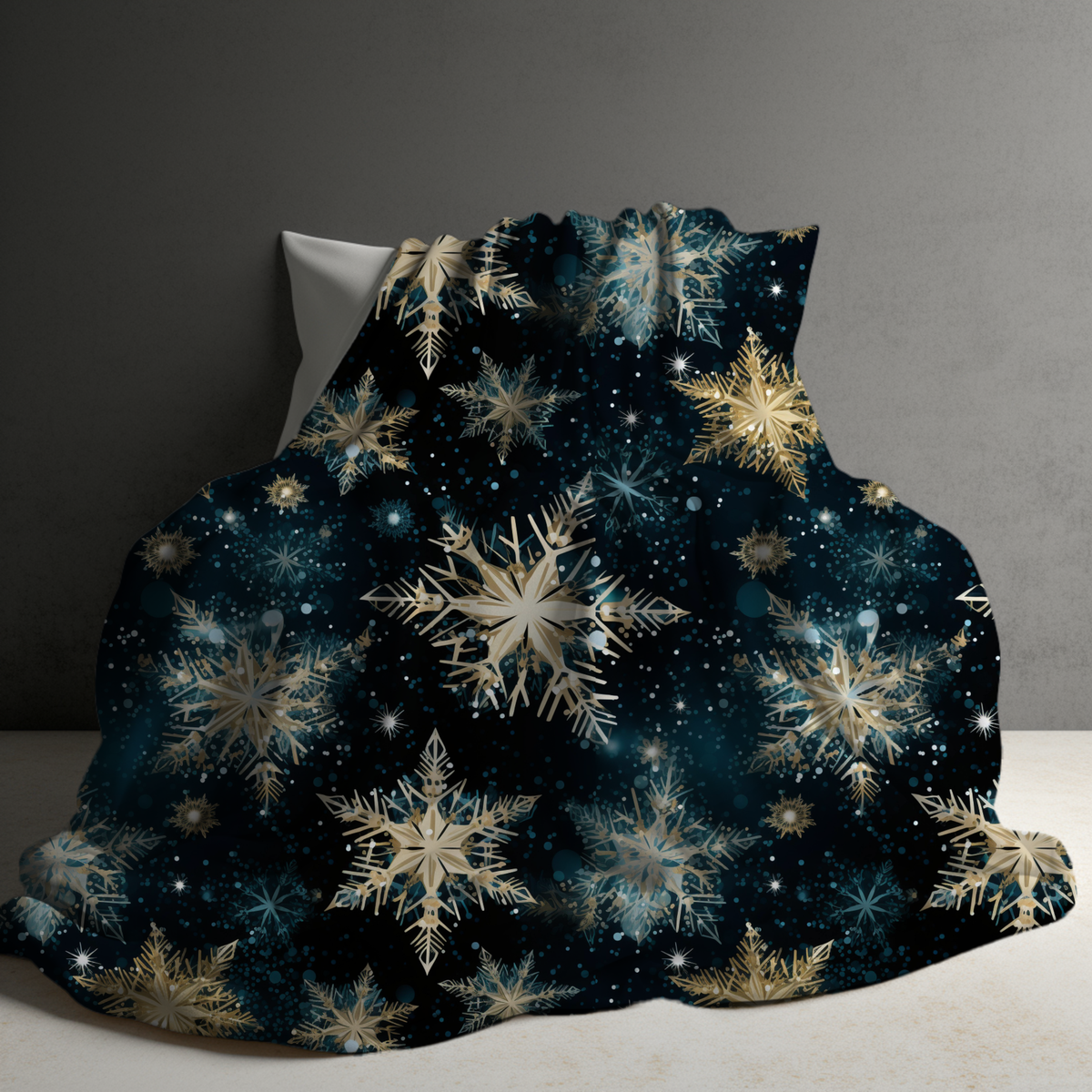 Blanket Christmas #2 - Golden Snowflake - PREORDER