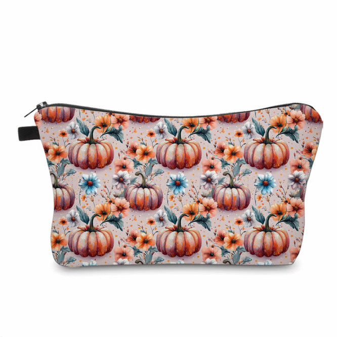 Pouch - Fall - Pumpkin Floral