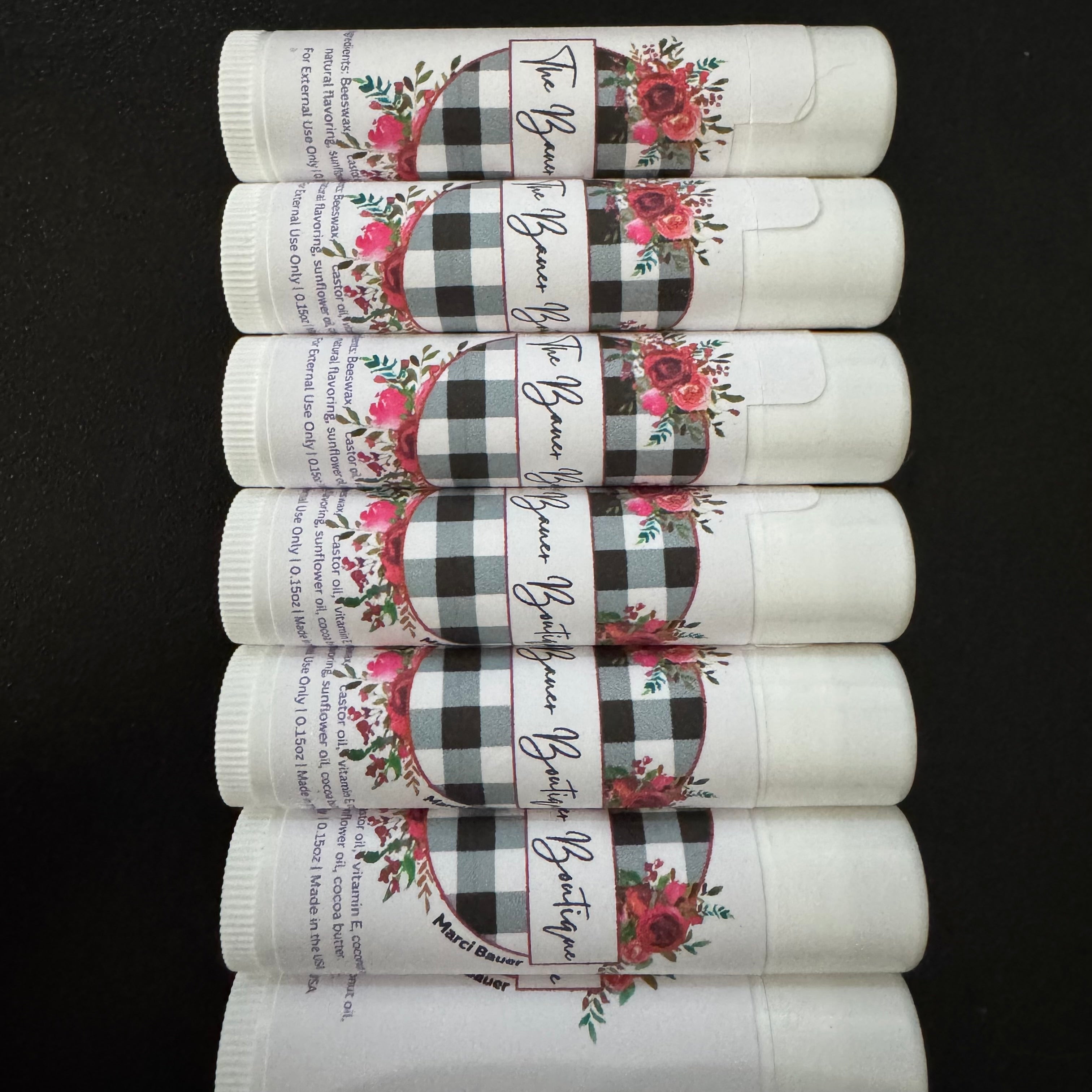 Custom Label - Lip Balm