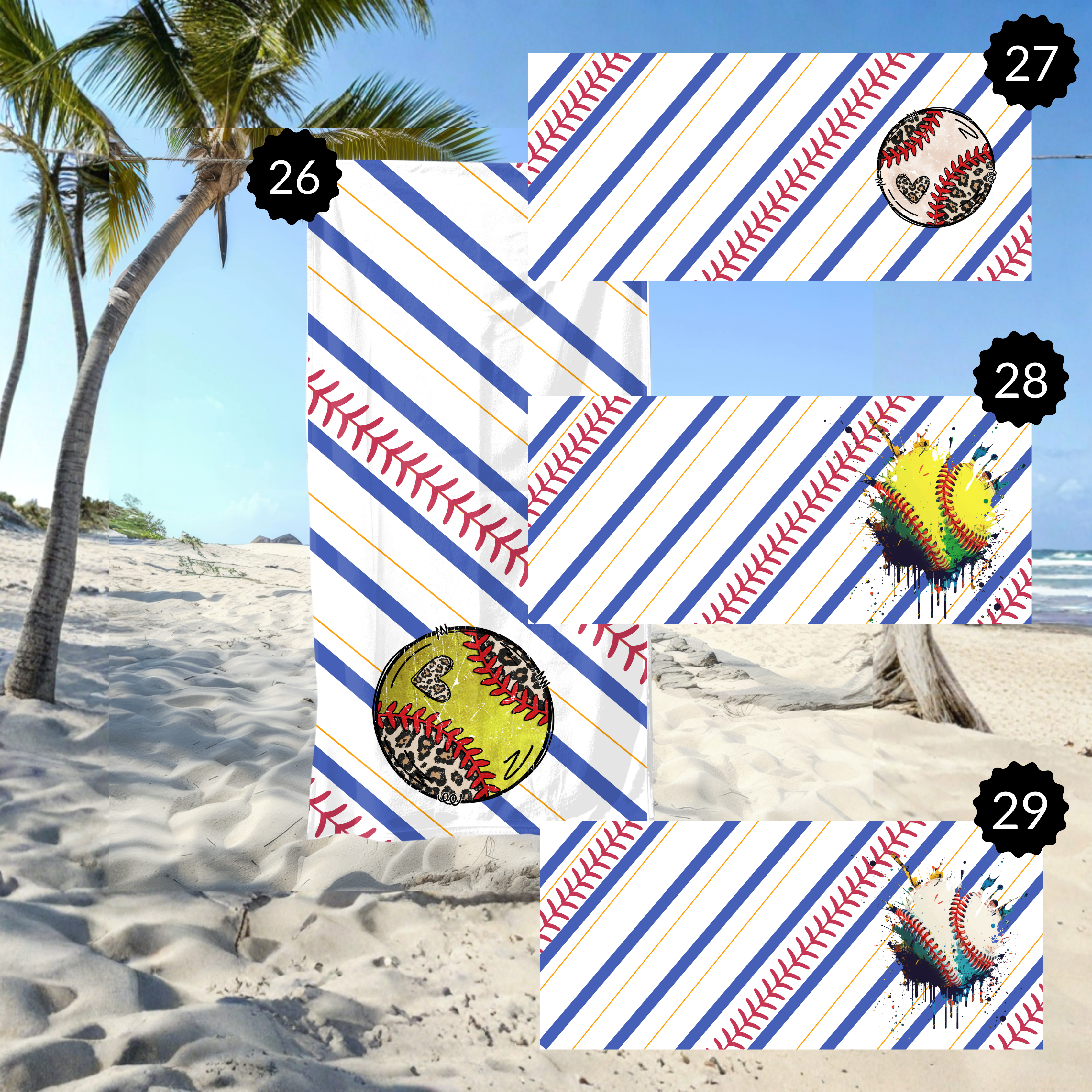 Beach Towel - Style 6 - PREORDER ends 7/4