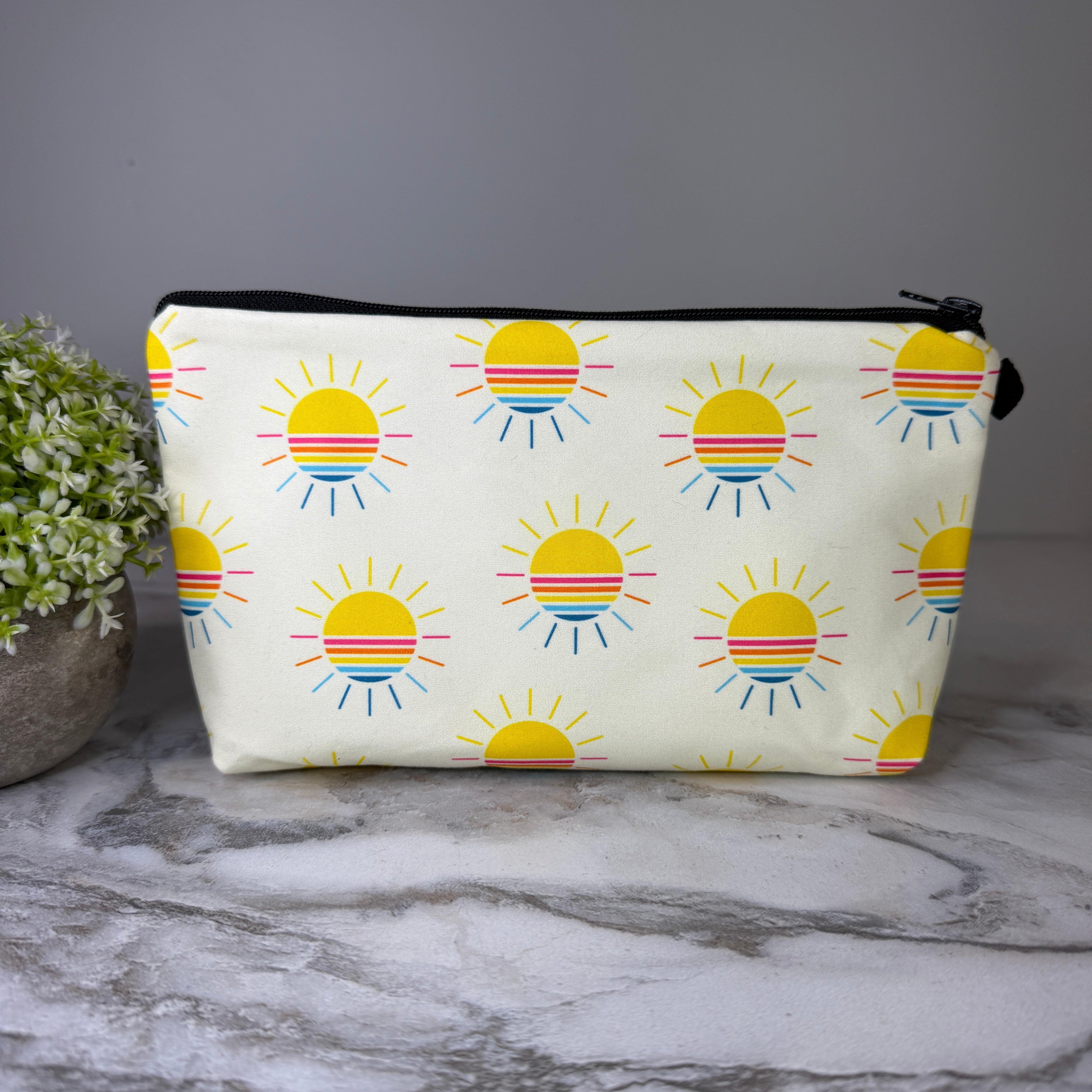 Pouch - Summer Stripe Sun