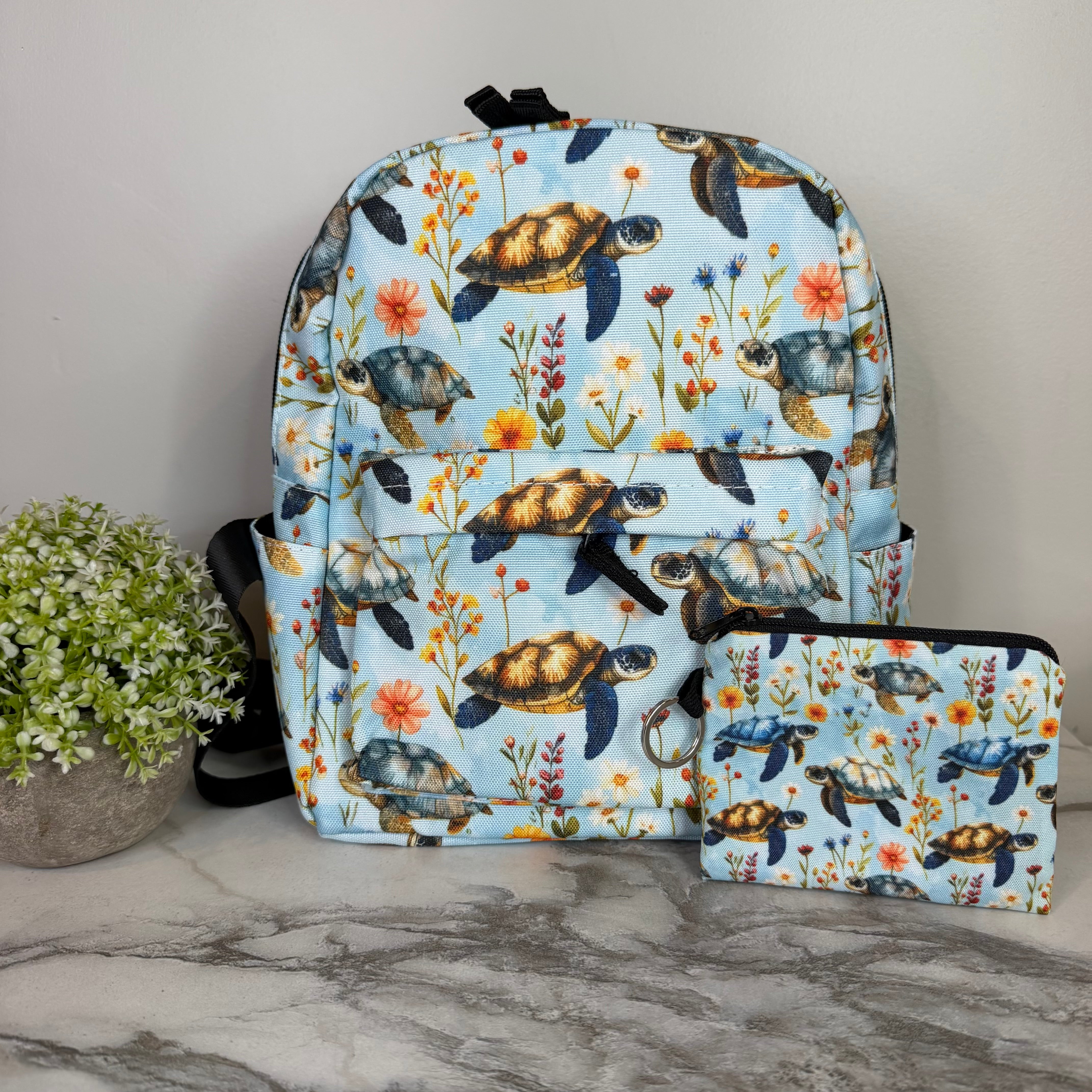 Bundled Set - Floral Turtle