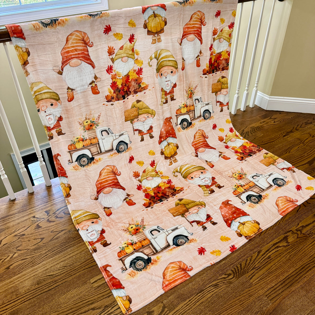 Blanket Halloween #32 - Fall Gnomes