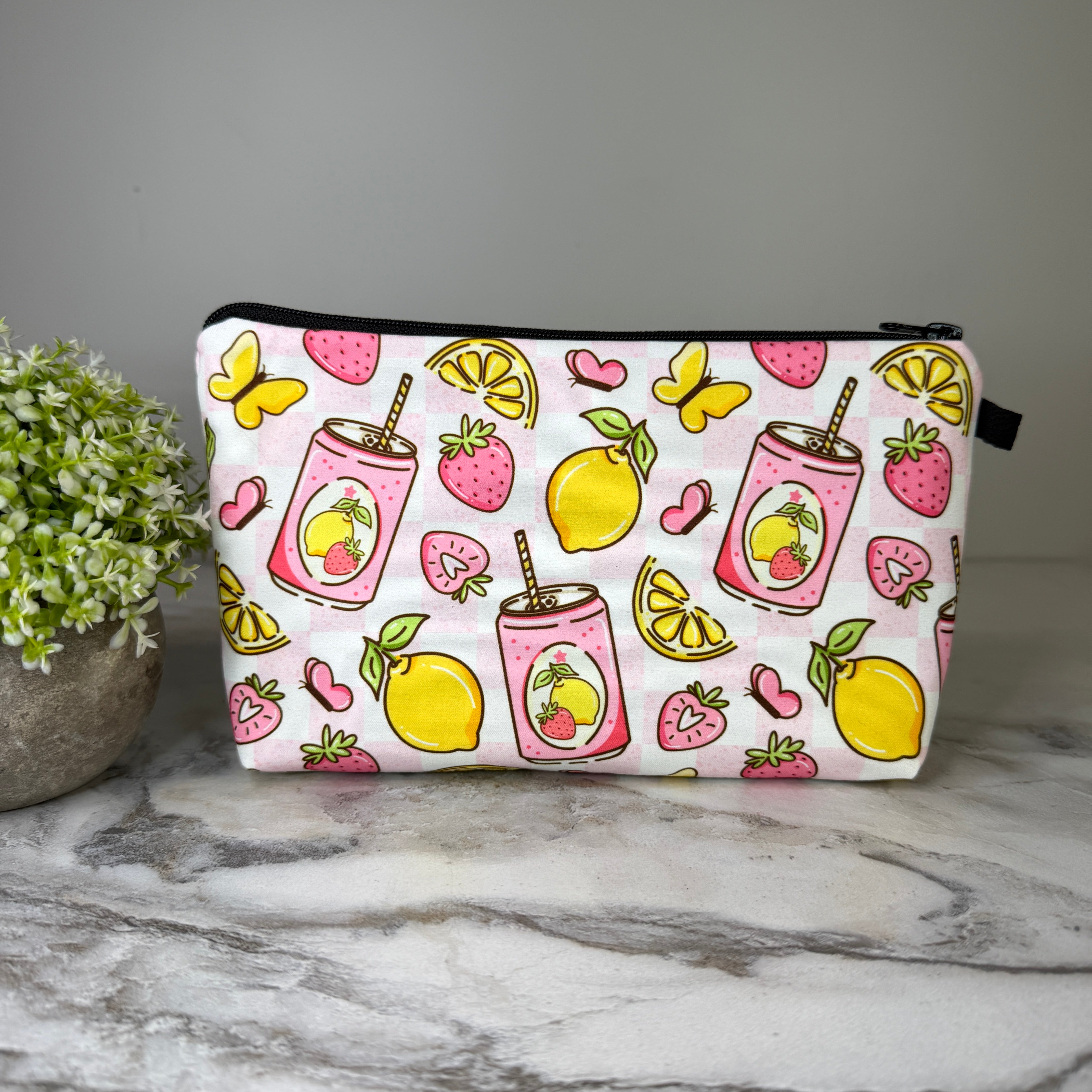 Pouch - Fruit Pink Strawberry Lemon Lemonade