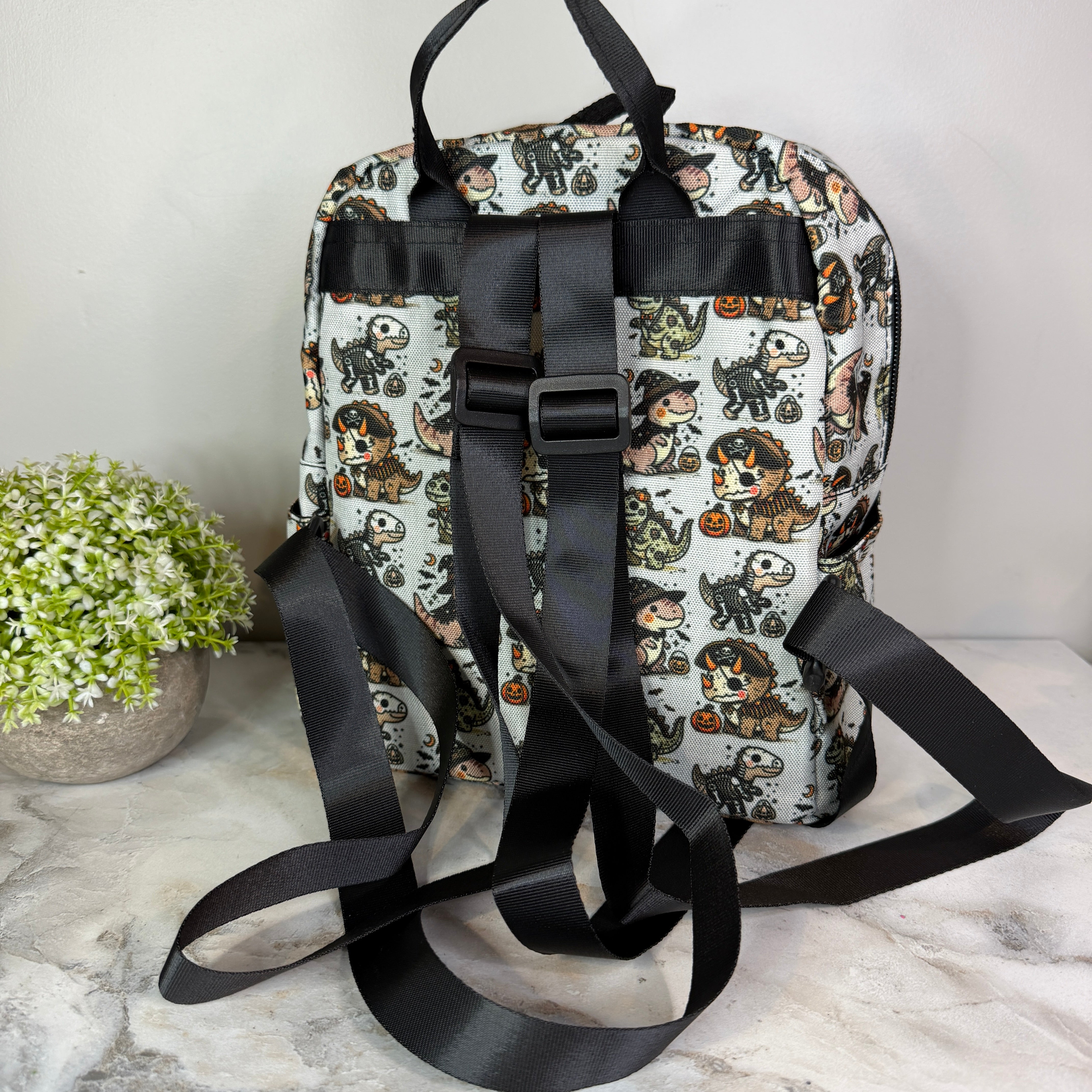 Mini Backpack - Halloween - Dino Trick or Treat