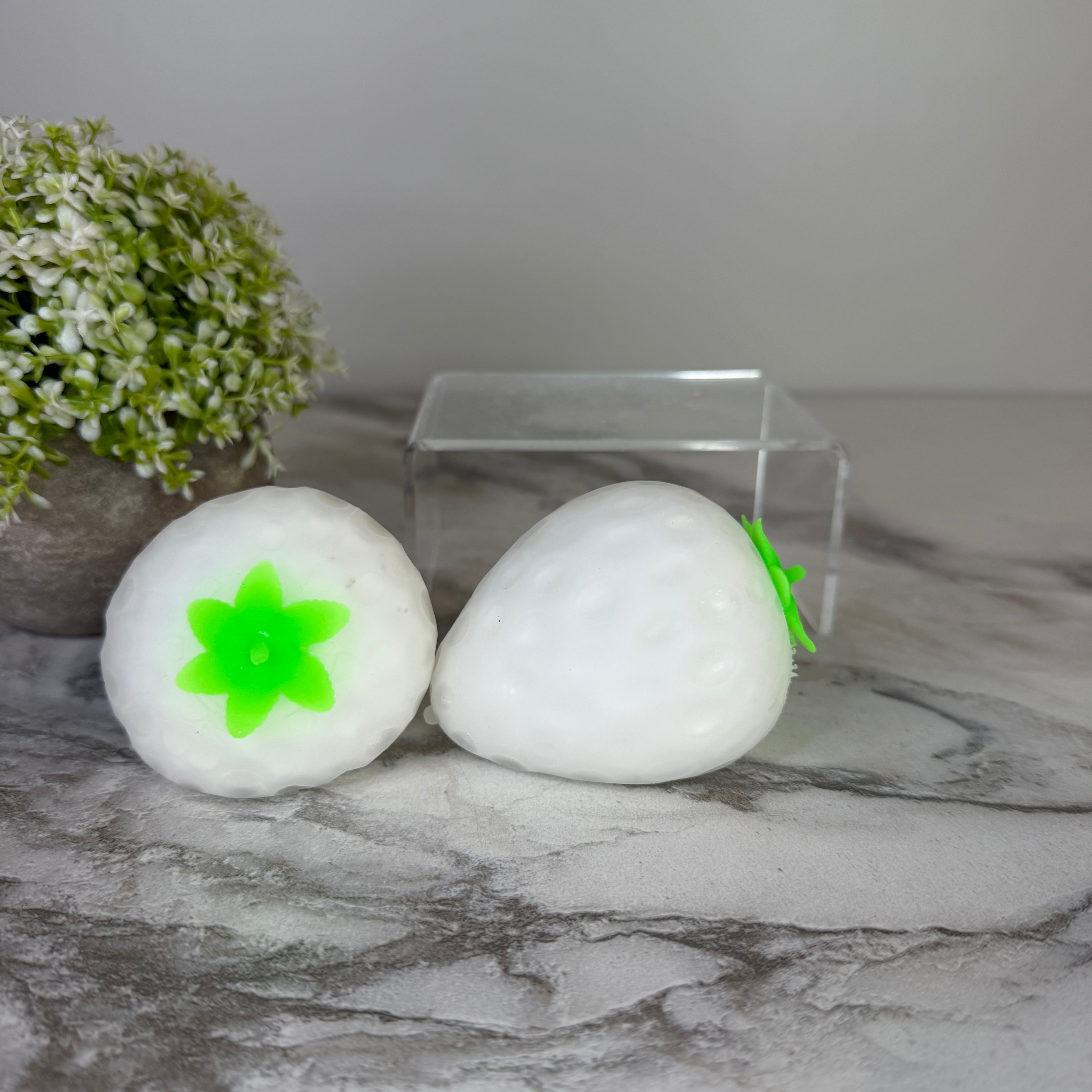 Squishy Toy - Sunlight Color Changing Strawberry, Larger