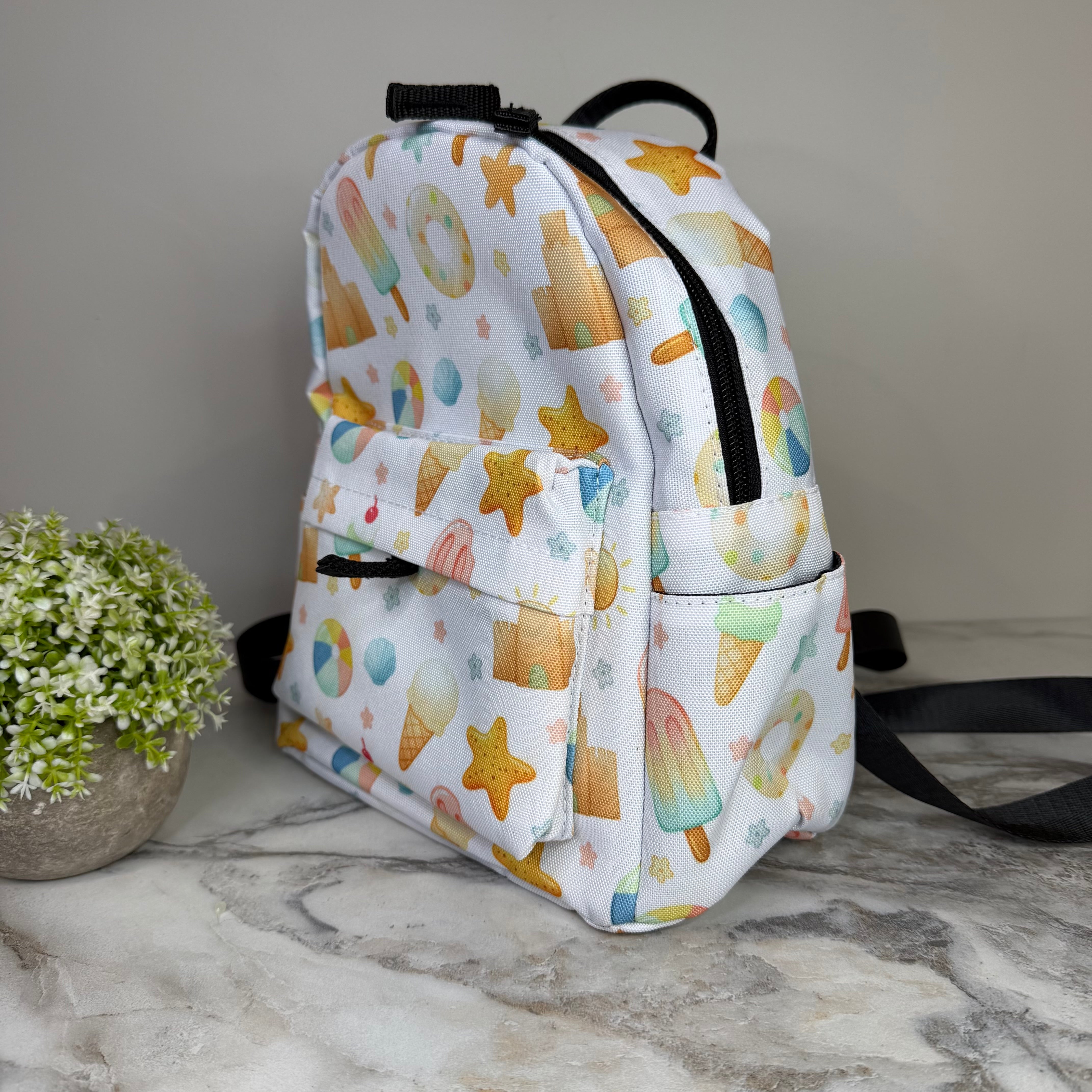 Mini Backpack - Sand Castle