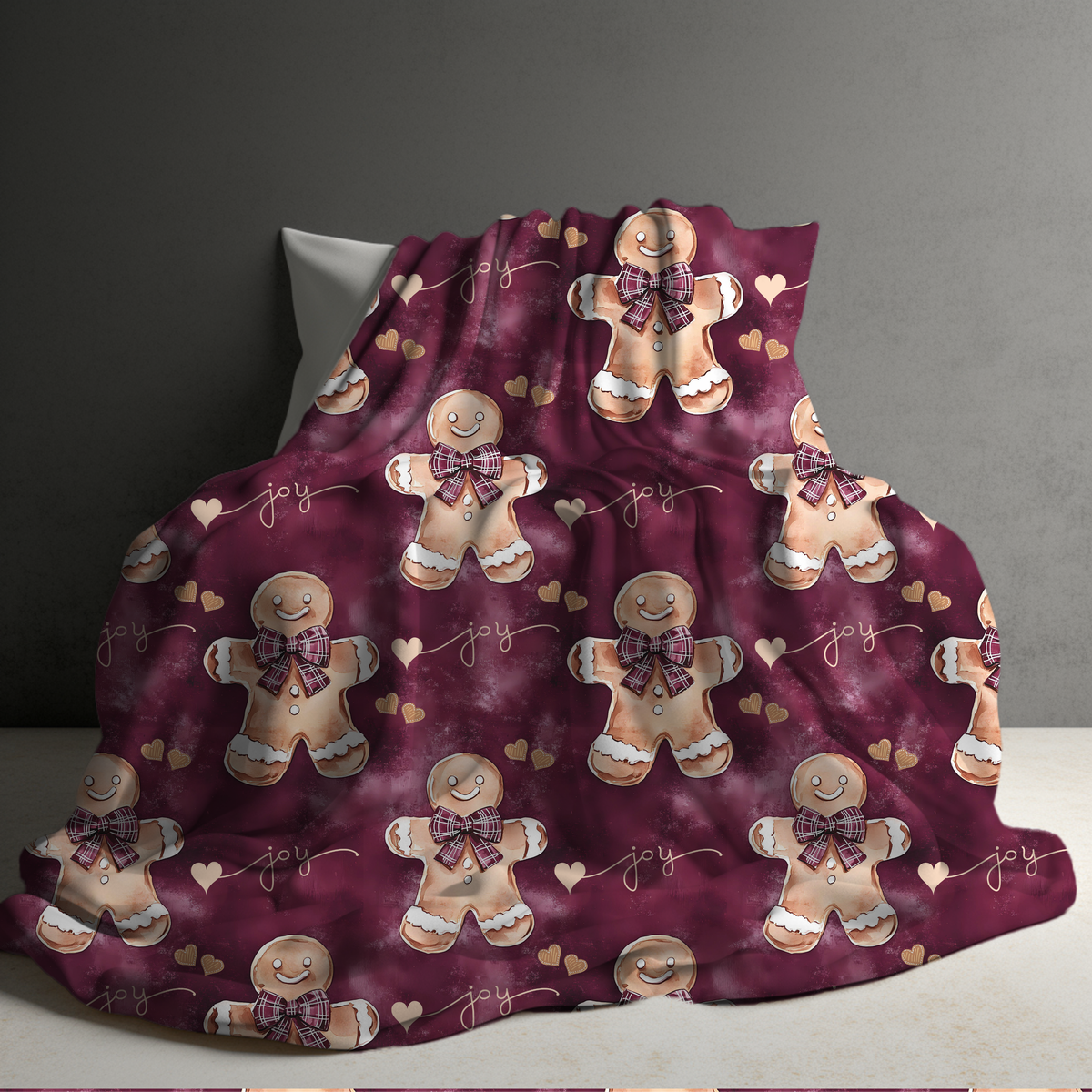 Blanket Christmas #11 - Gingerbread Joy - PREORDER