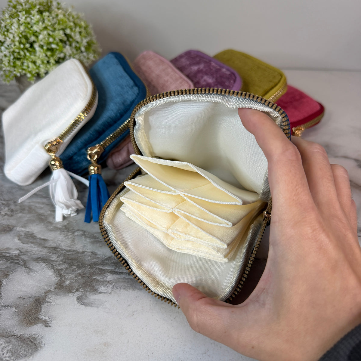 Zip Travel Pouch - Jewelry Storage