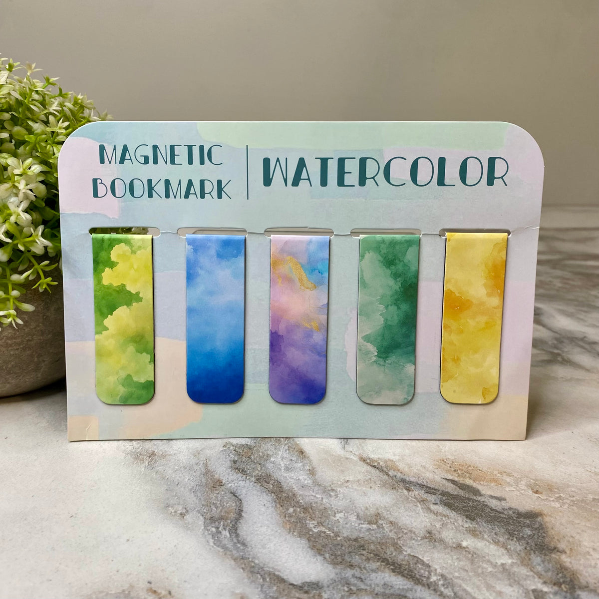 Bookmark - Magnetic, Watercolor