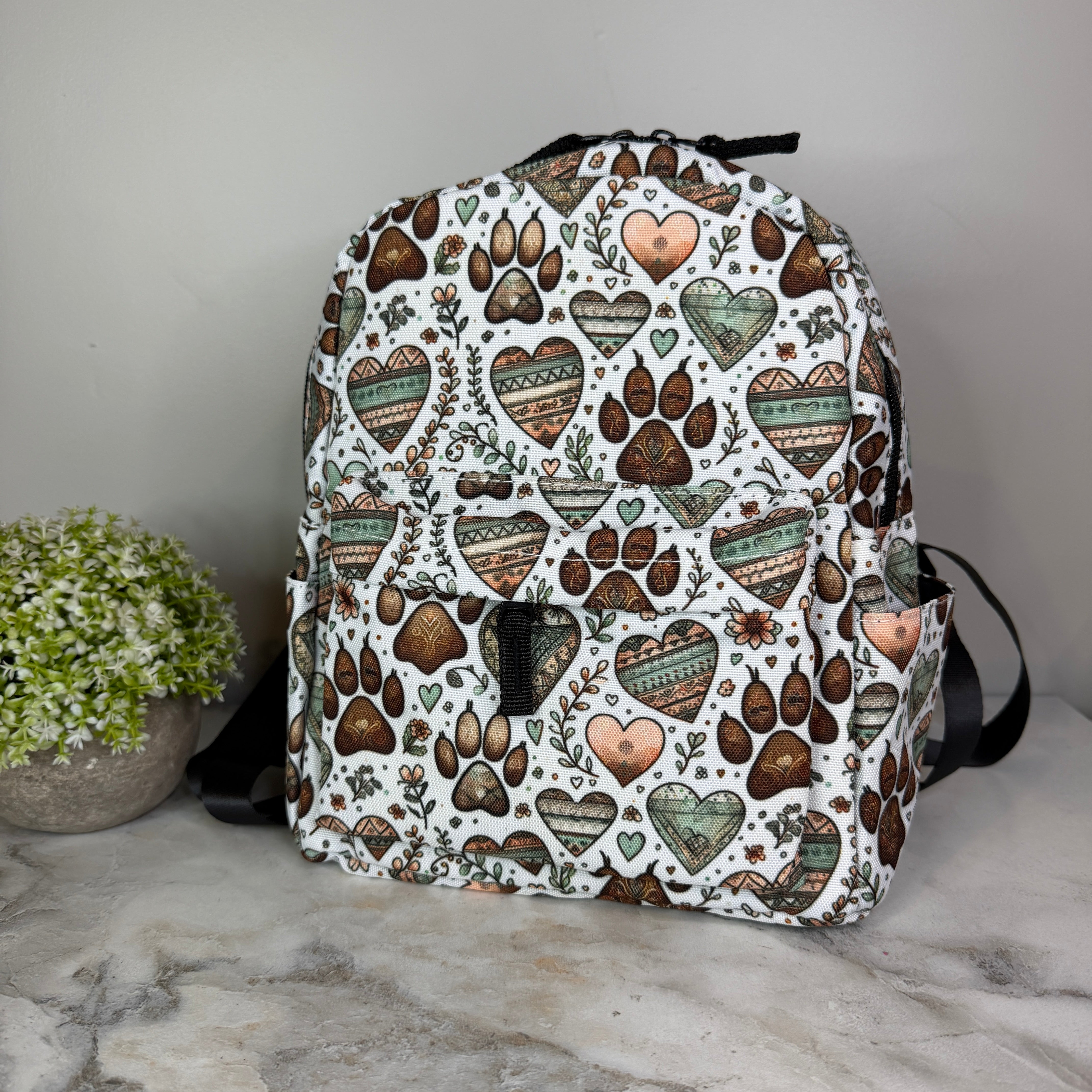 Mini Backpack - Aztec Paw