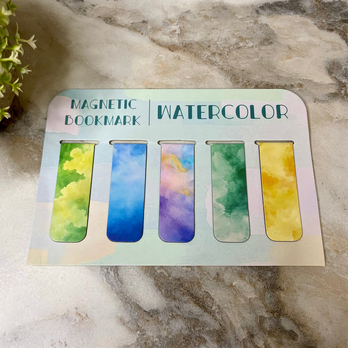Bookmark - Magnetic, Watercolor