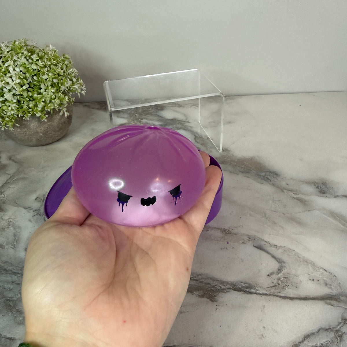 Squishy Toy - Halloween Dumpling, Ghost Charm