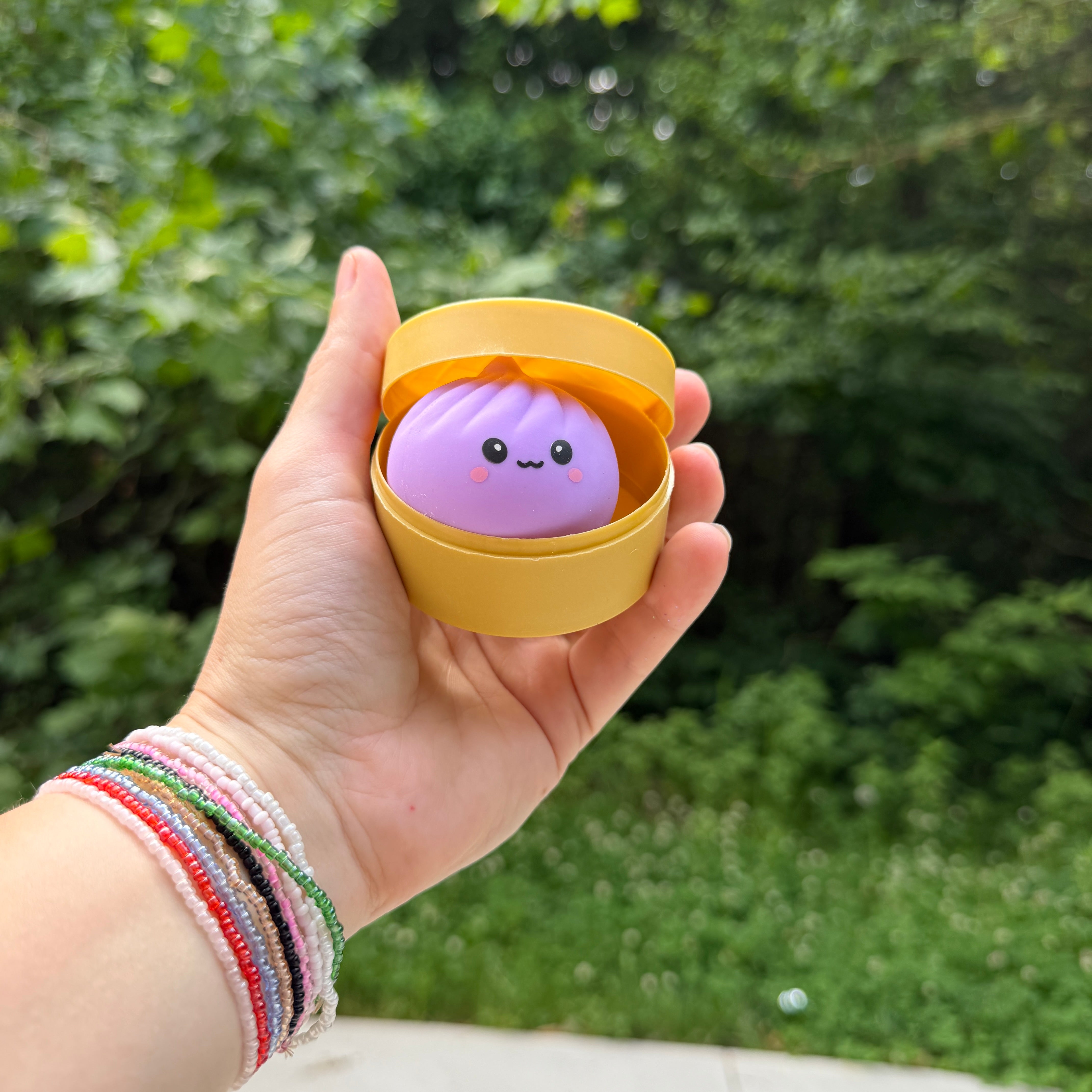 Squishy Toy - Mini Dumpling, Solid, Single Item