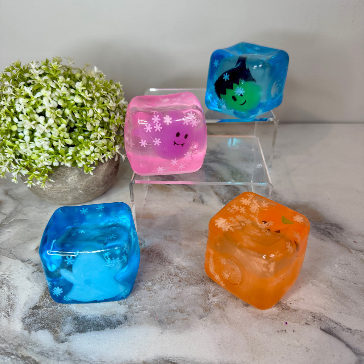 Squishy Toy - Halloween Cube