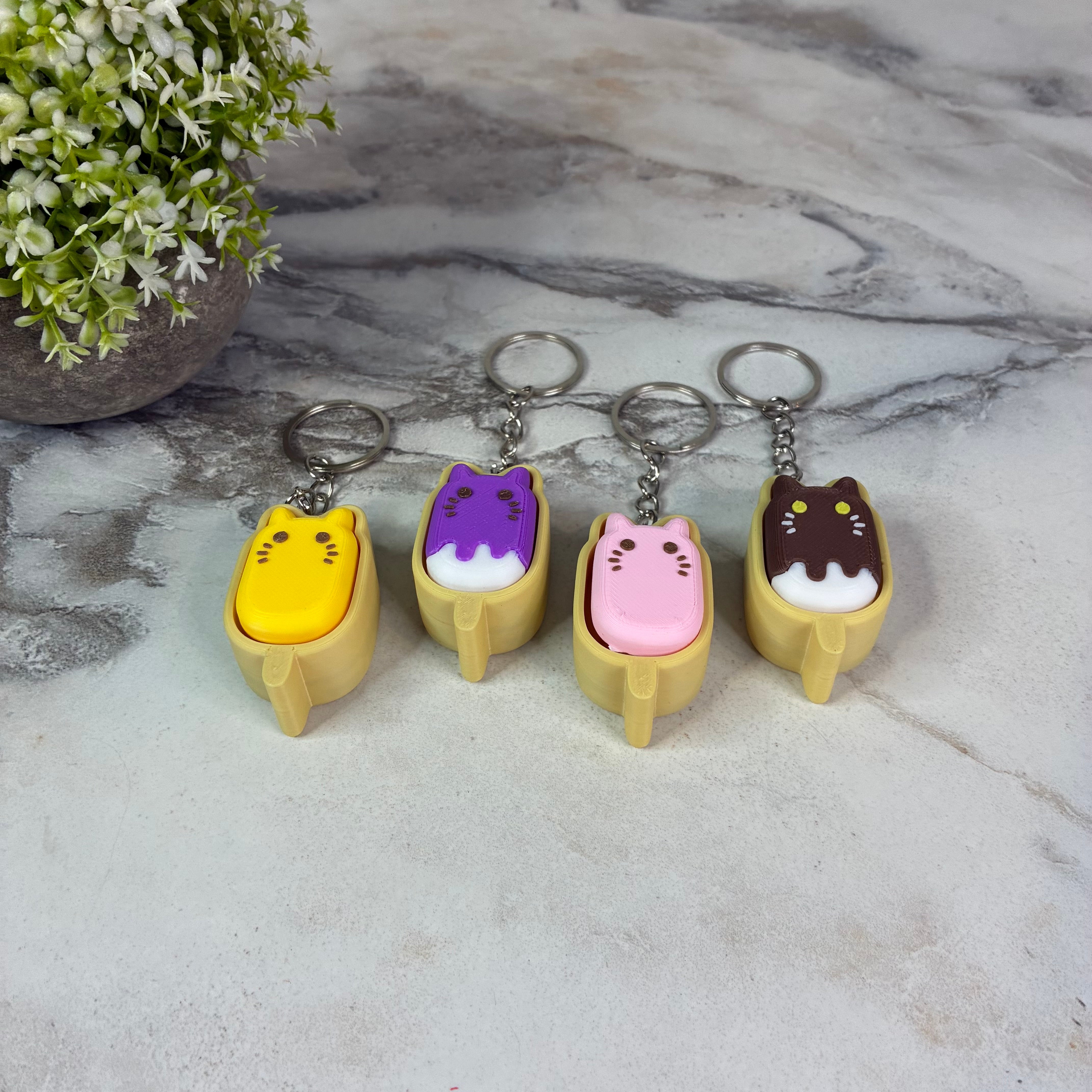 Keychain Clicker Toy - Cat