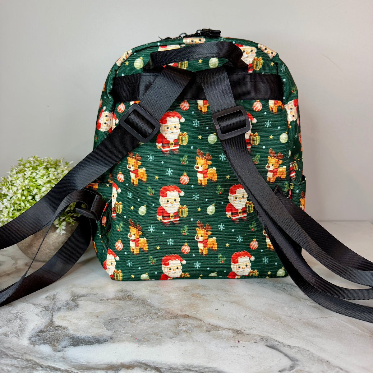 Mini Backpack - Christmas - Building Blocks
