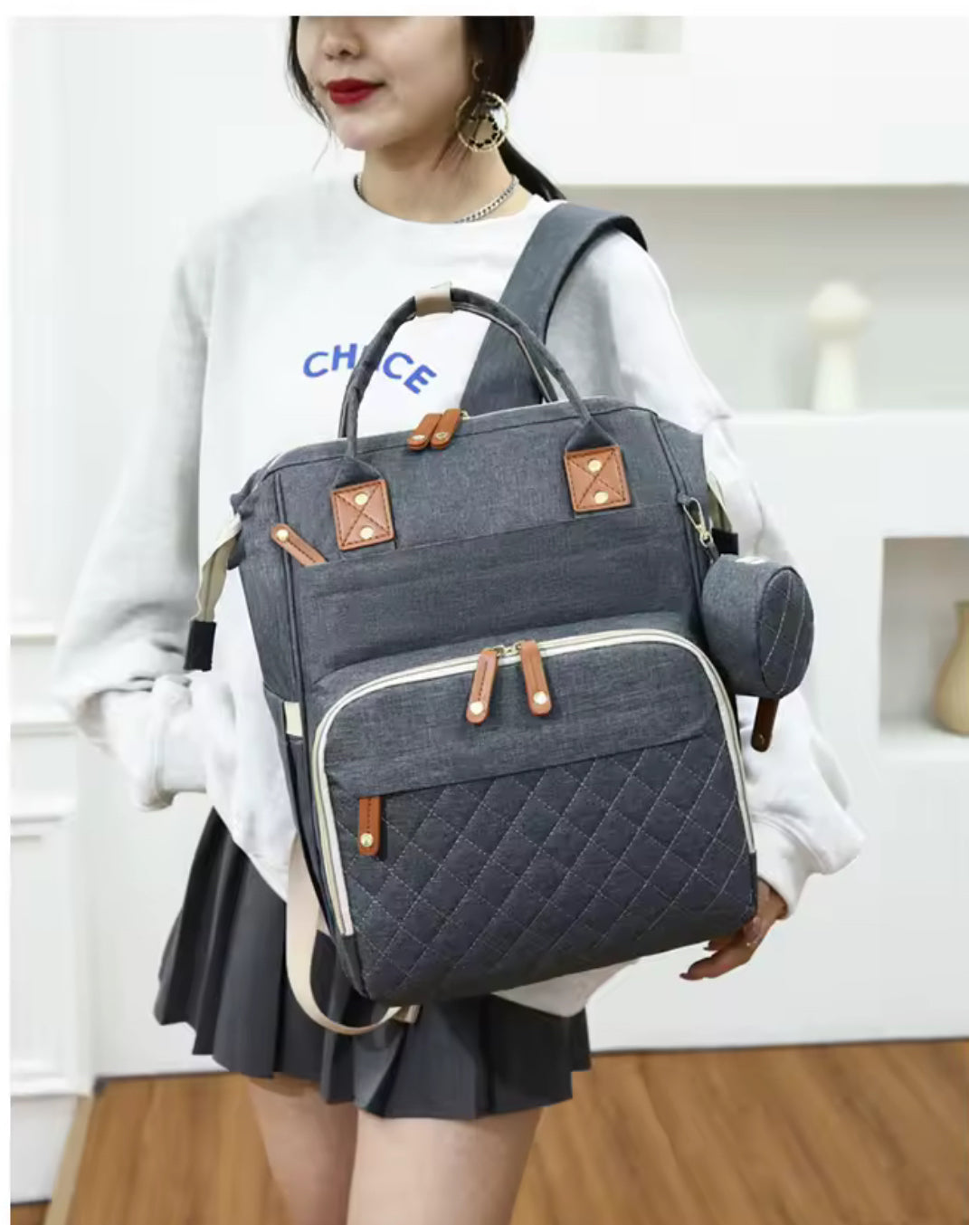 Emily Travel Bag - Quilted Solids