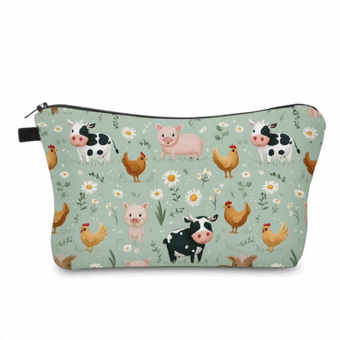 Pouch - Animal, Farm Cow Pig Chicken