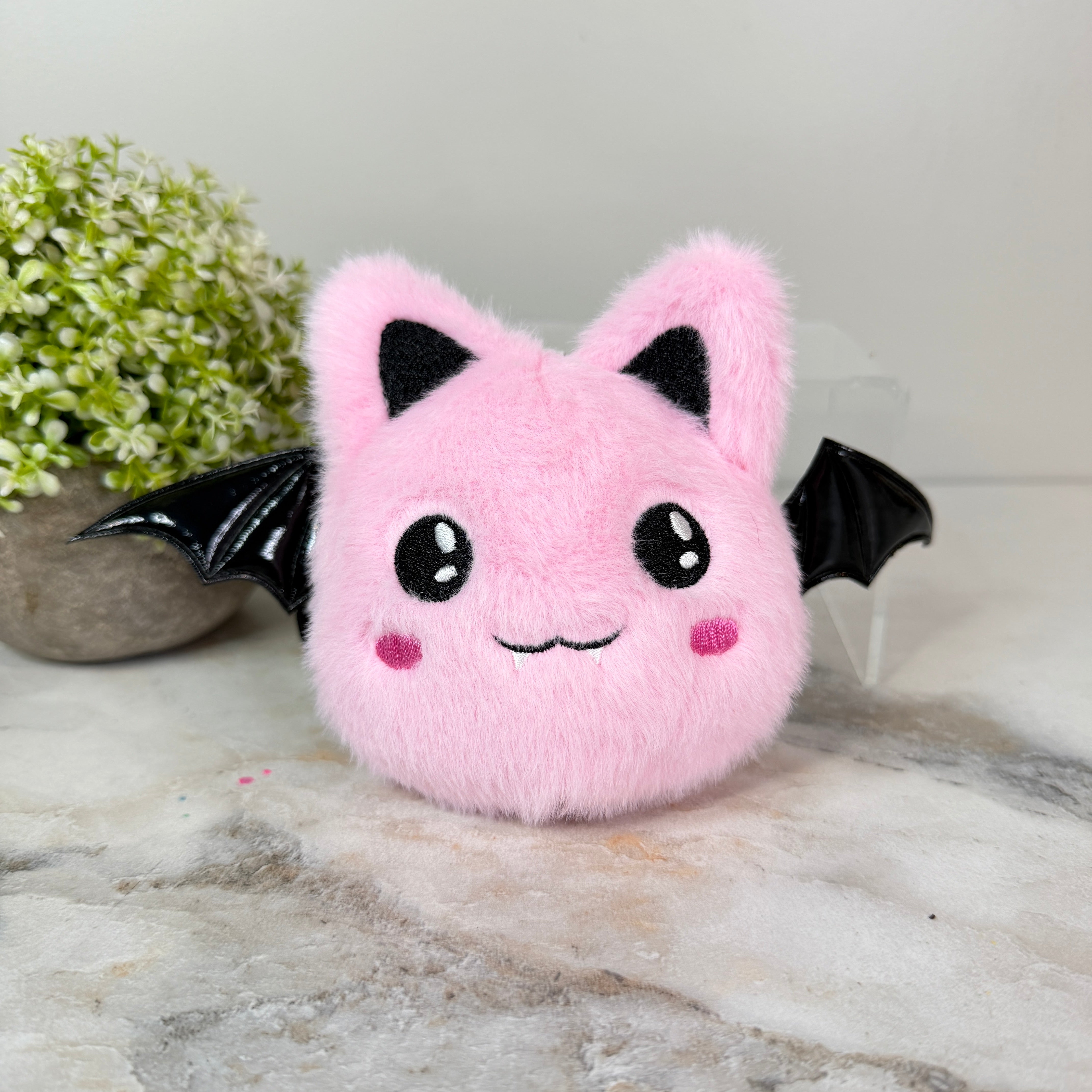 Keychain - Pom Pom Bat
