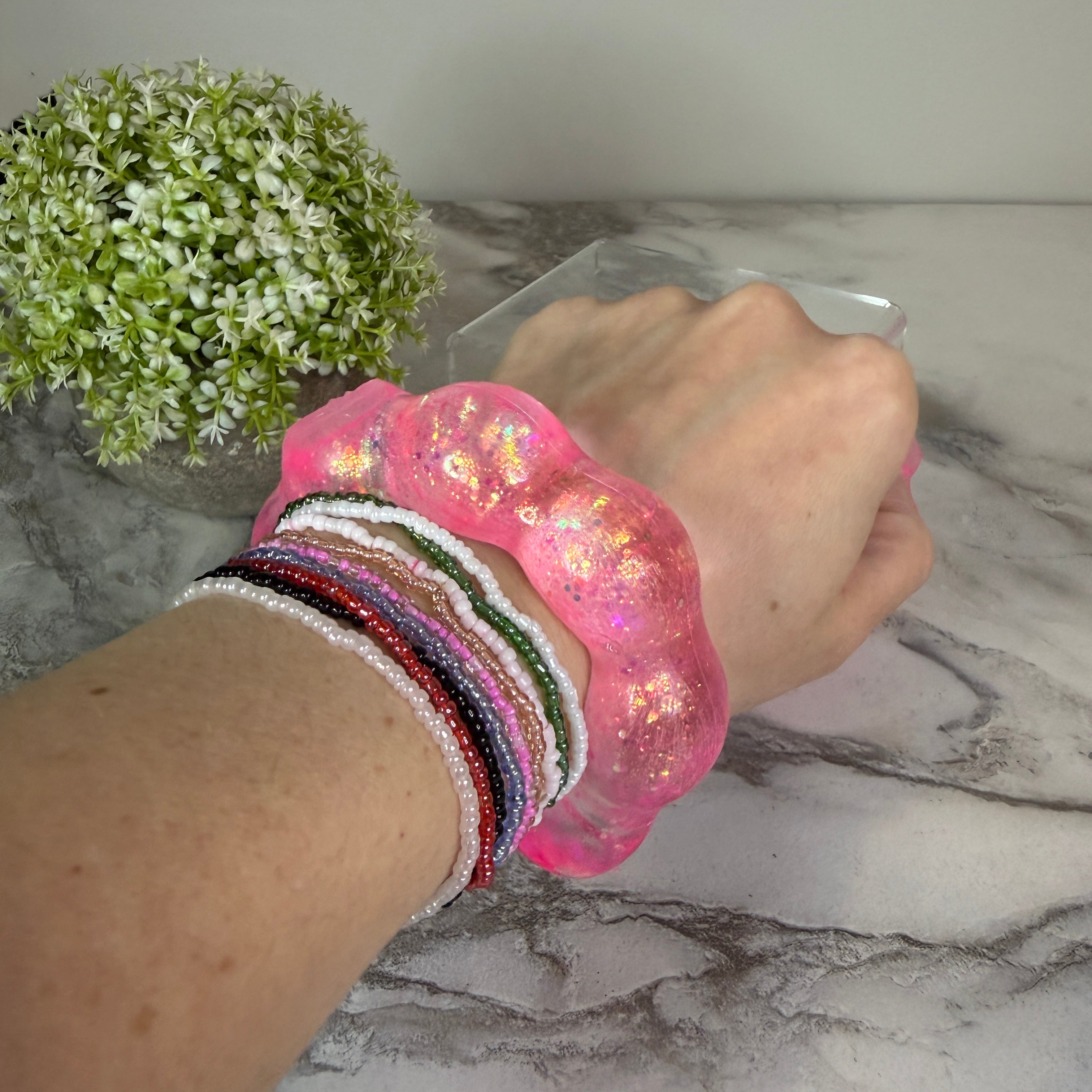 Squishy Toy - Glitter Bracelet