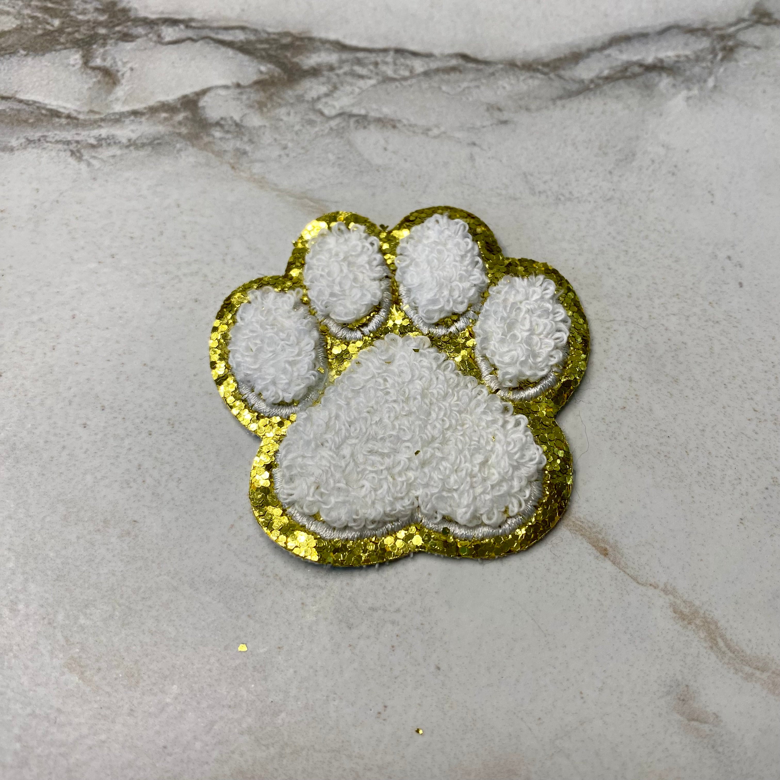 Patch Chenille - Paw Print