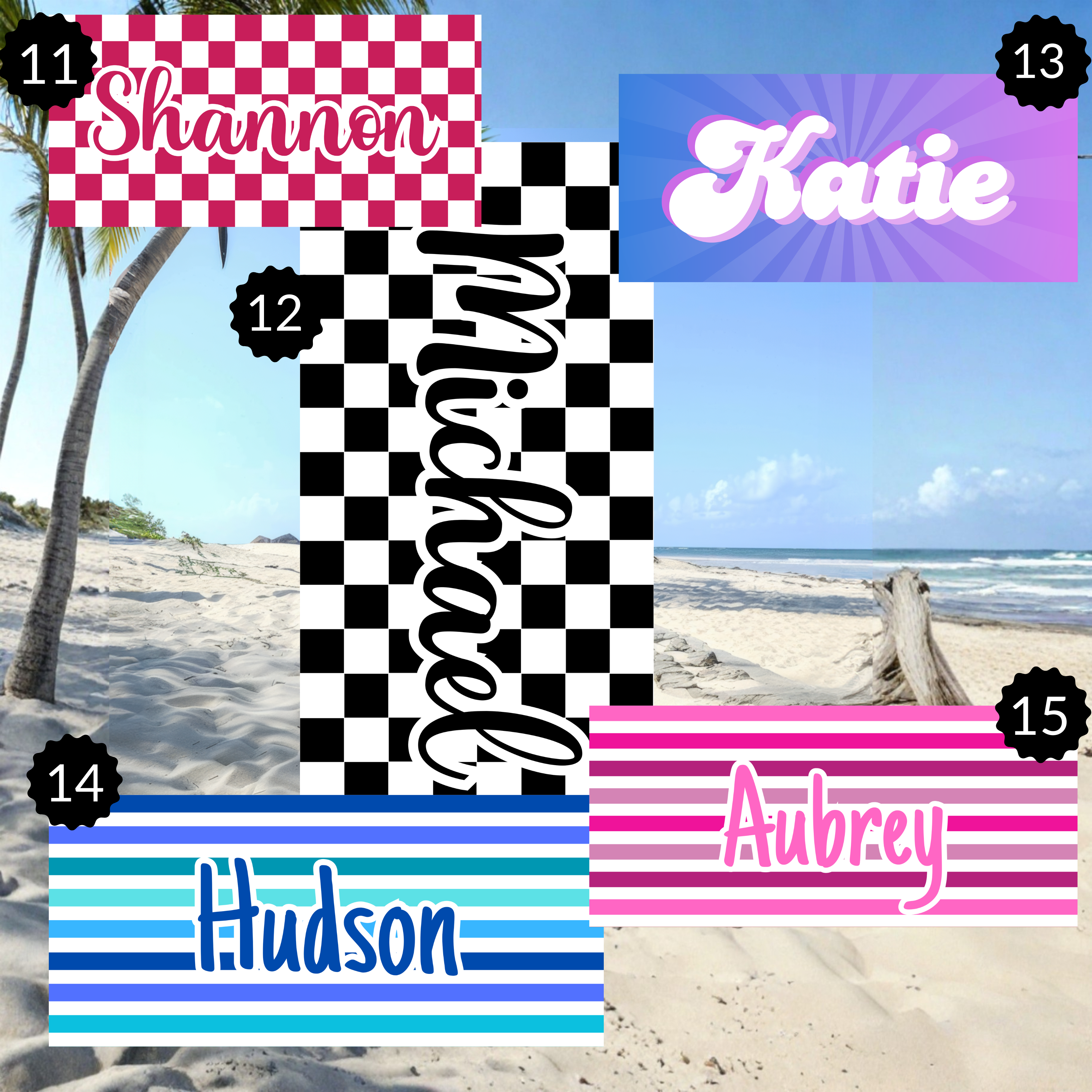 Beach Towel - Style 3 - PREORDER ends 7/4
