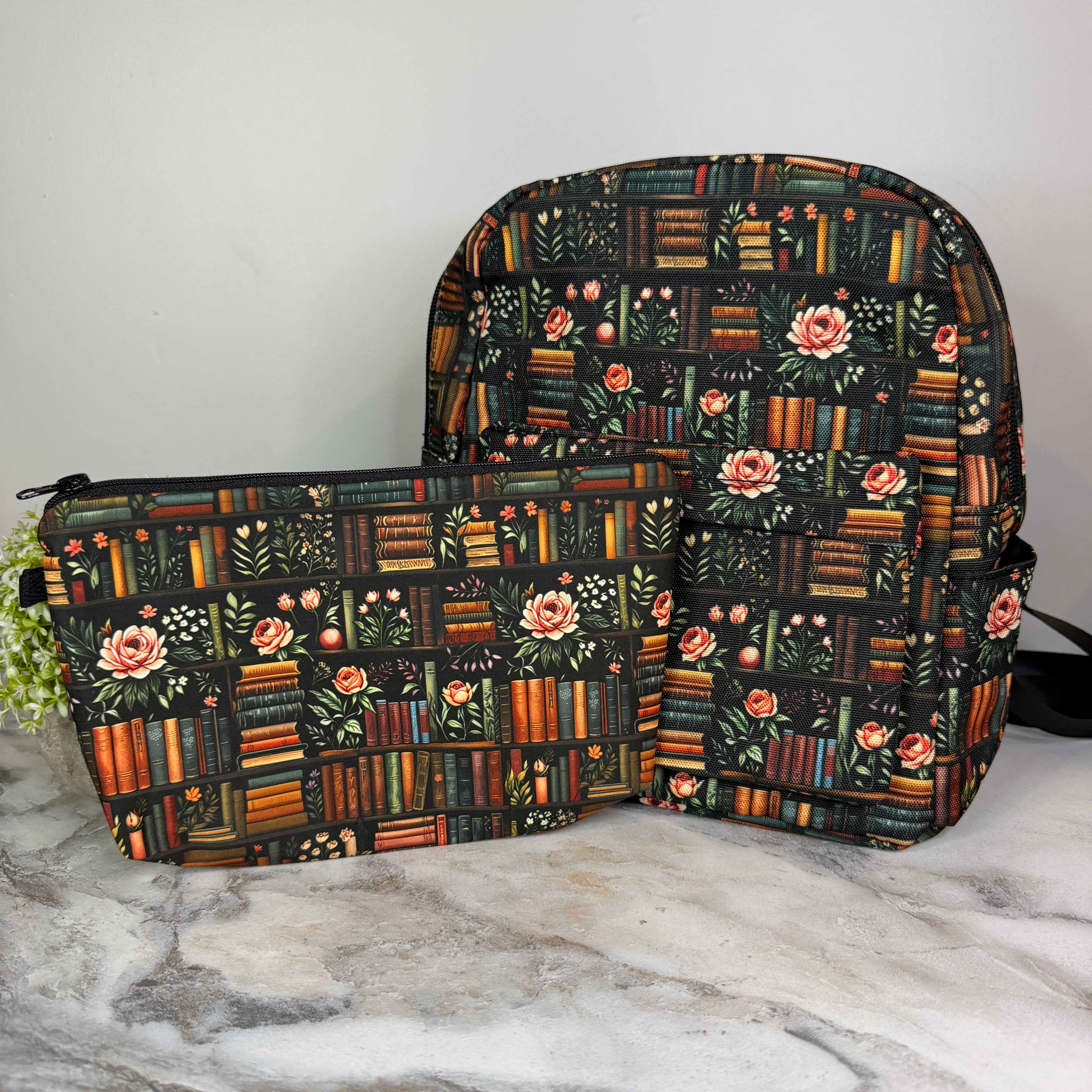 Mini Backpack - Book Roses