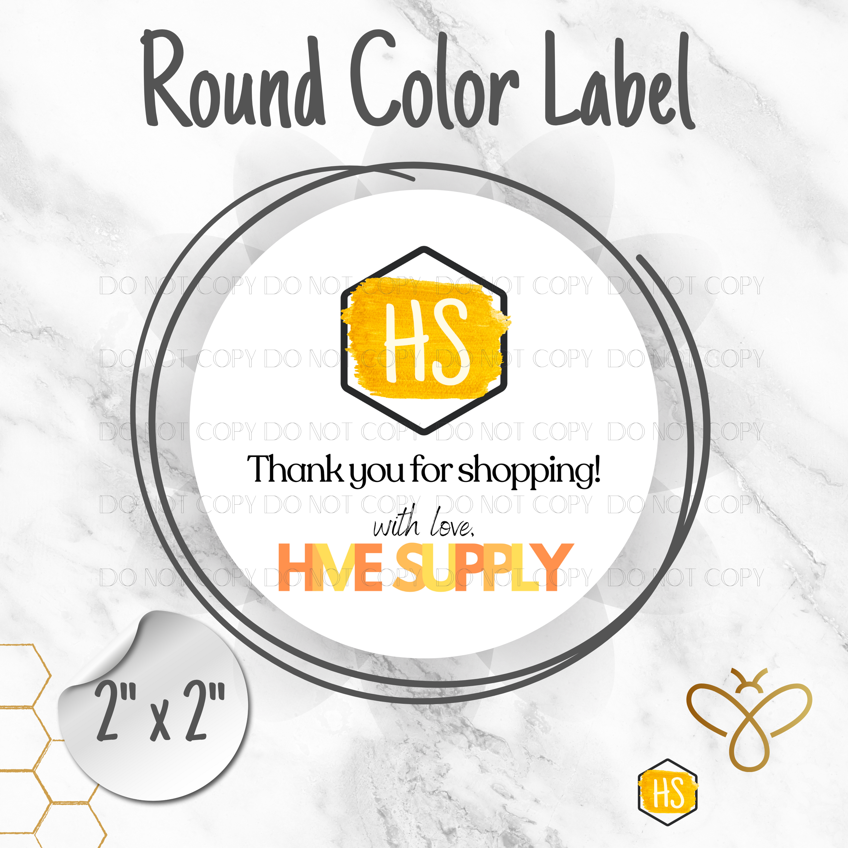 Sticker - Round - Custom Design