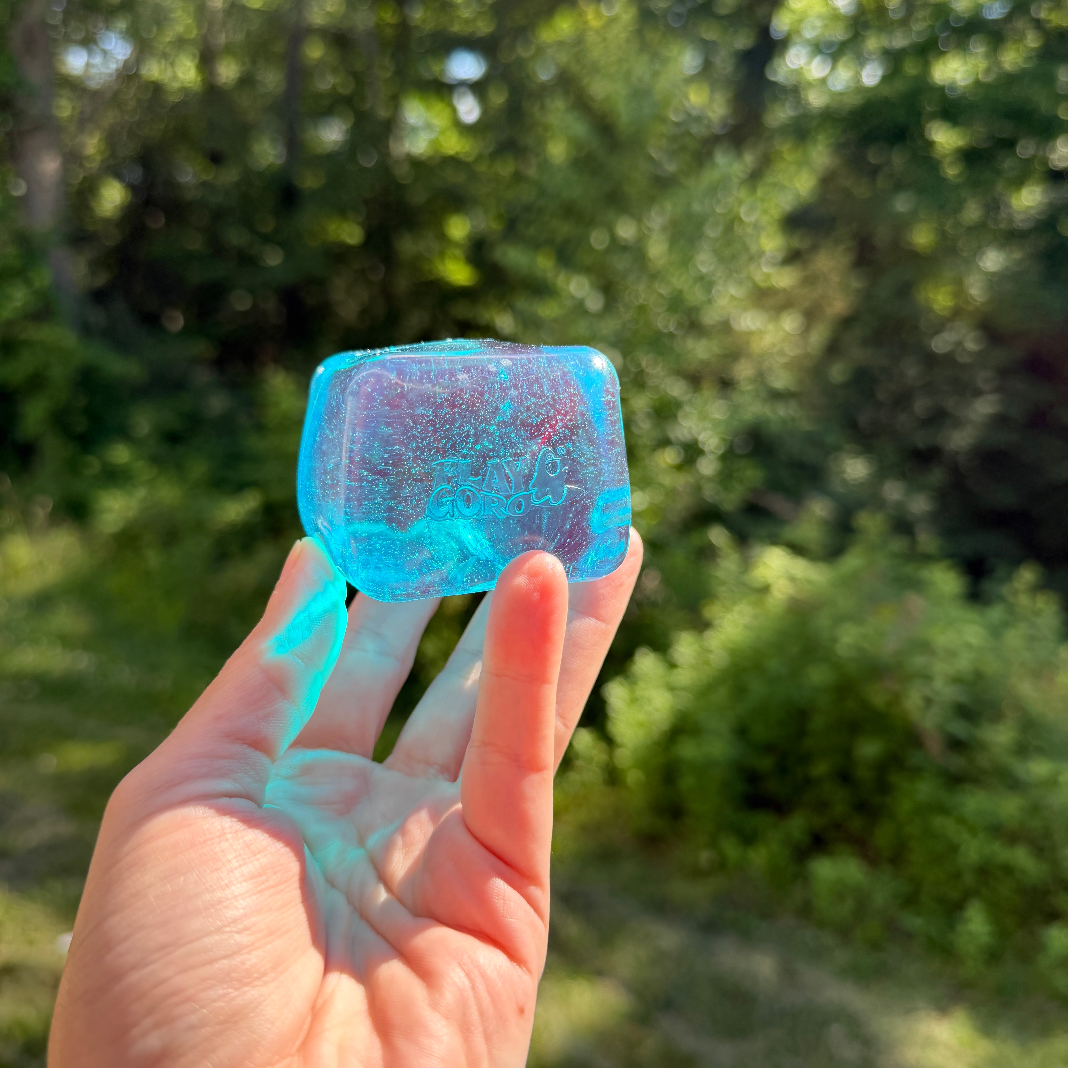 Squishy Toy - Soda Cube - Blue Raspberry Ice