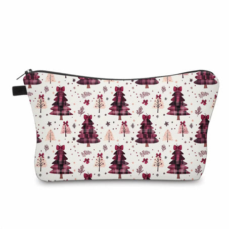 Pouch - Christmas - Plaid Trees