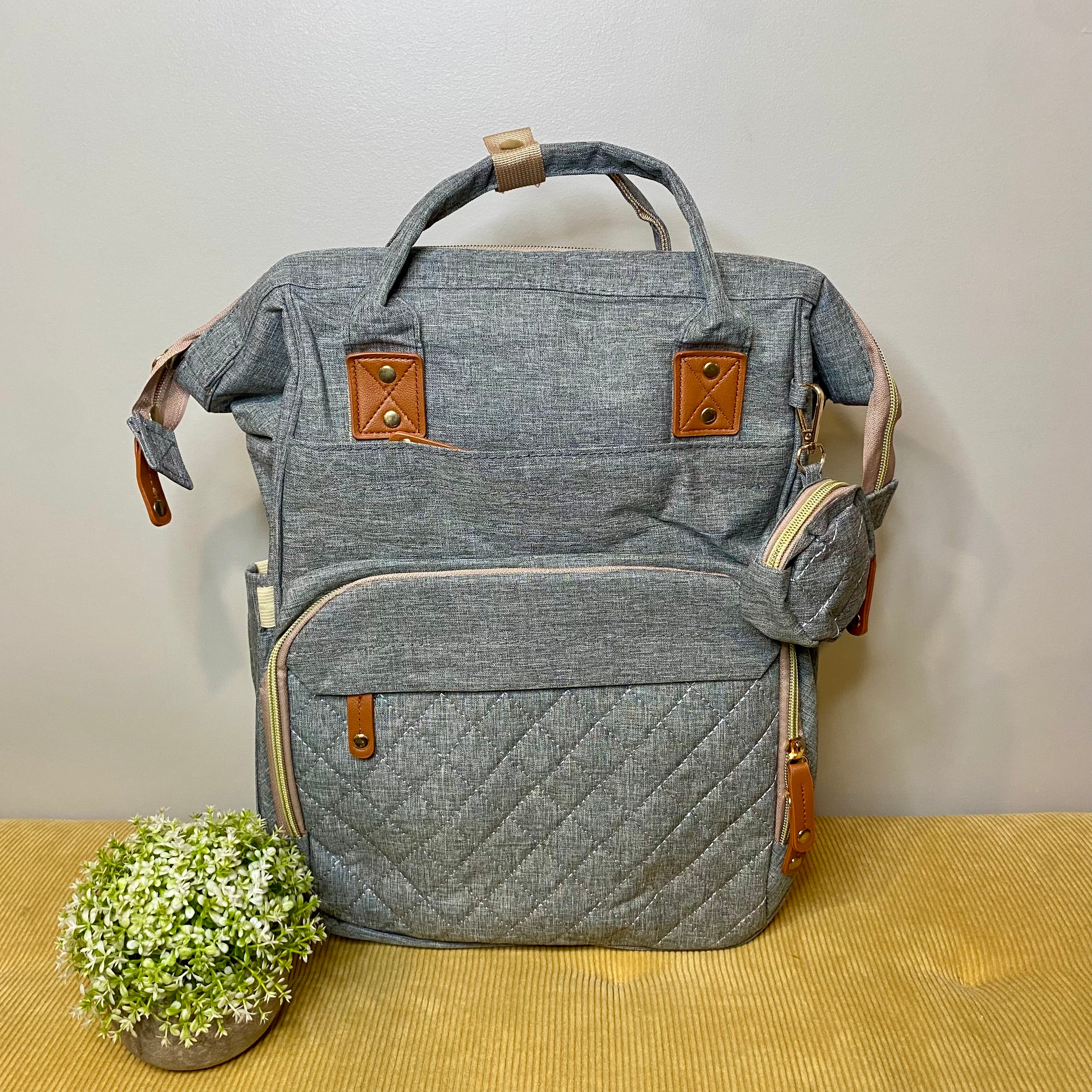 Emily Travel Bag - Quilted Solids