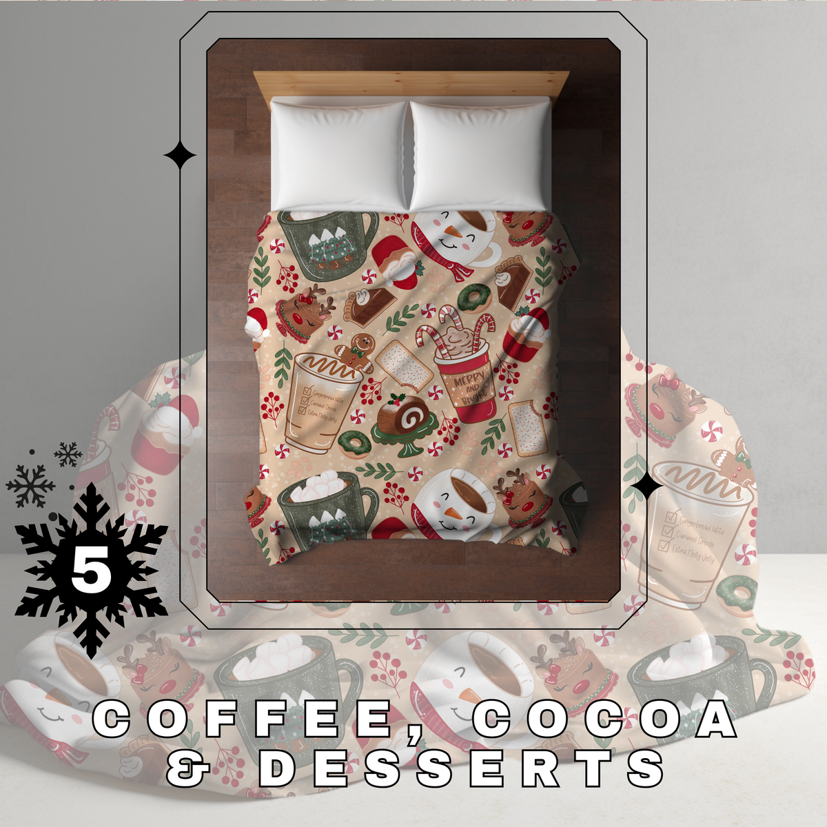 Blanket Christmas #5 - Coffee, Cocoa, & Desserts - PREORDER