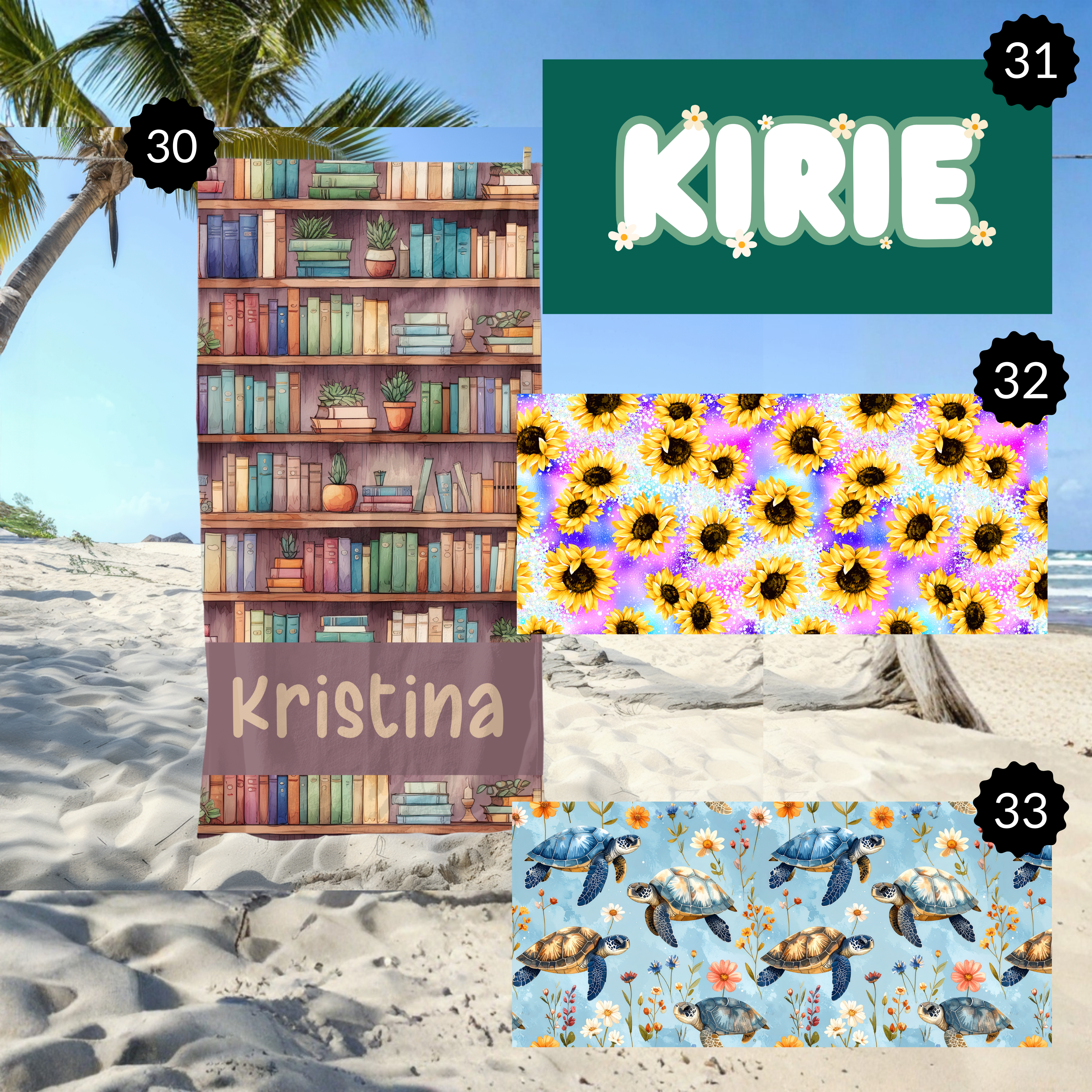 Beach Towel - Style 7 - PREORDER ends 7/4