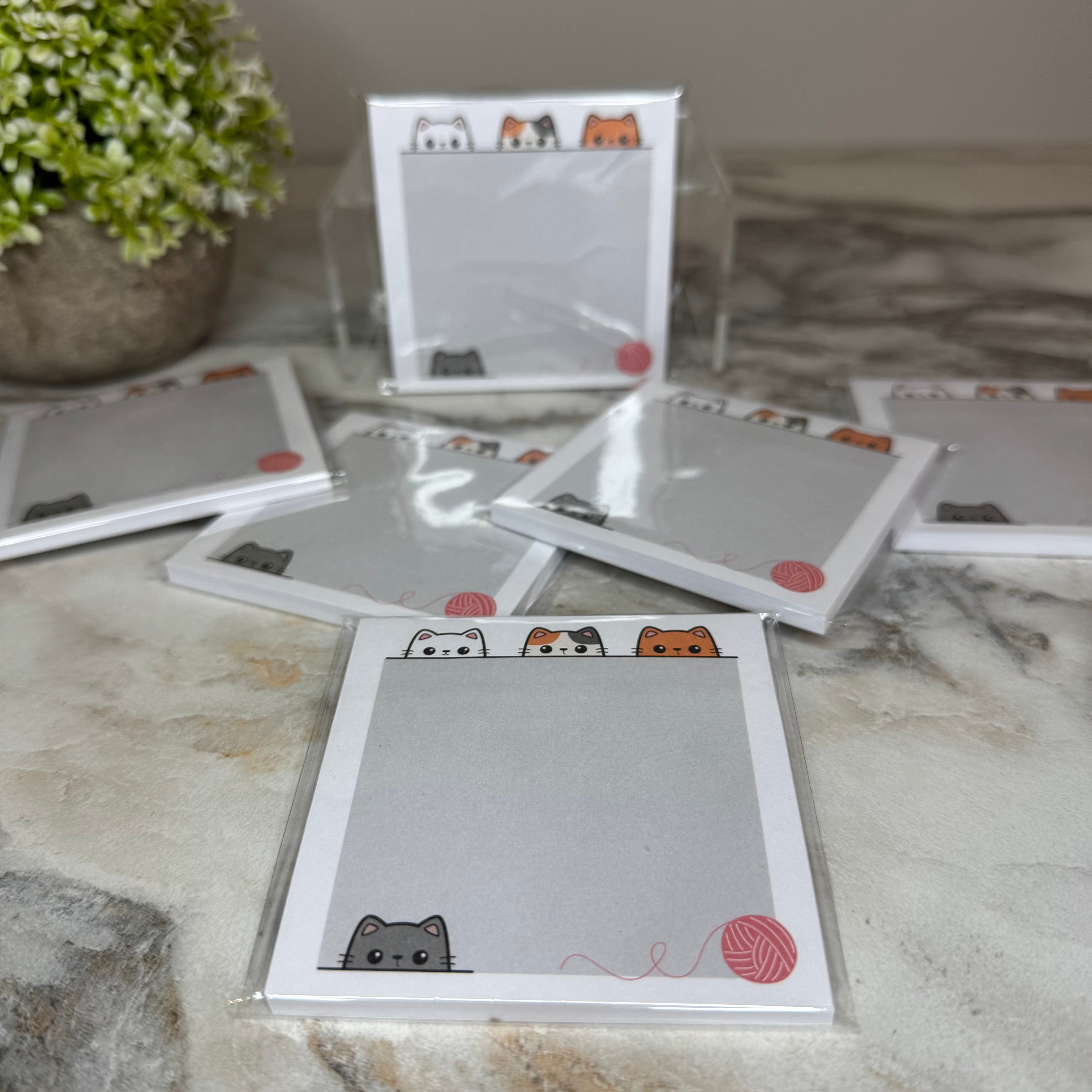 The Sticky Note Collection - Cat Heads