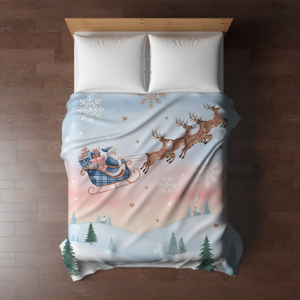Blanket Christmas #10 - Santa Sleigh - PREORDER