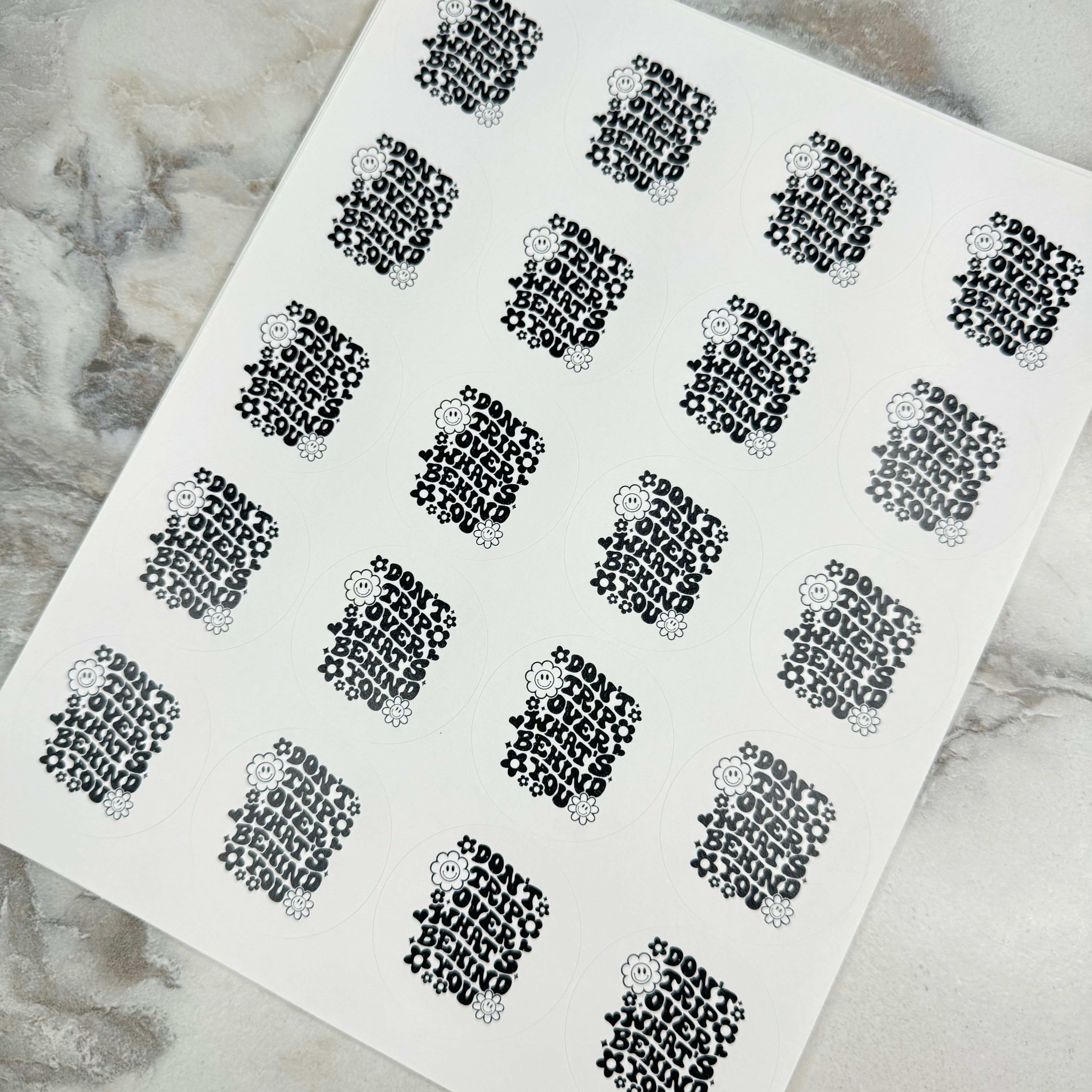 Package Stickers - Don’t Trip