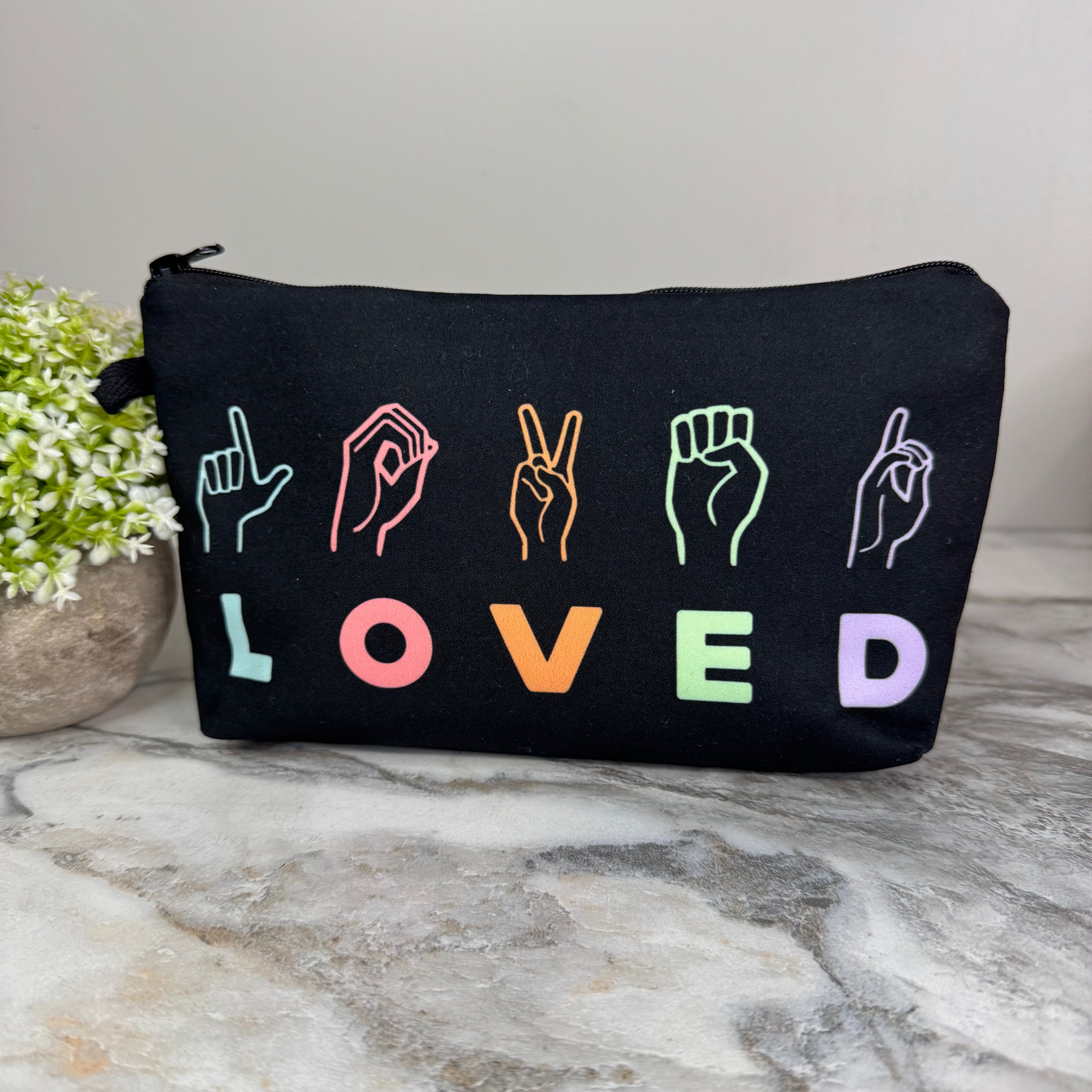 Pouch - Loved ASL