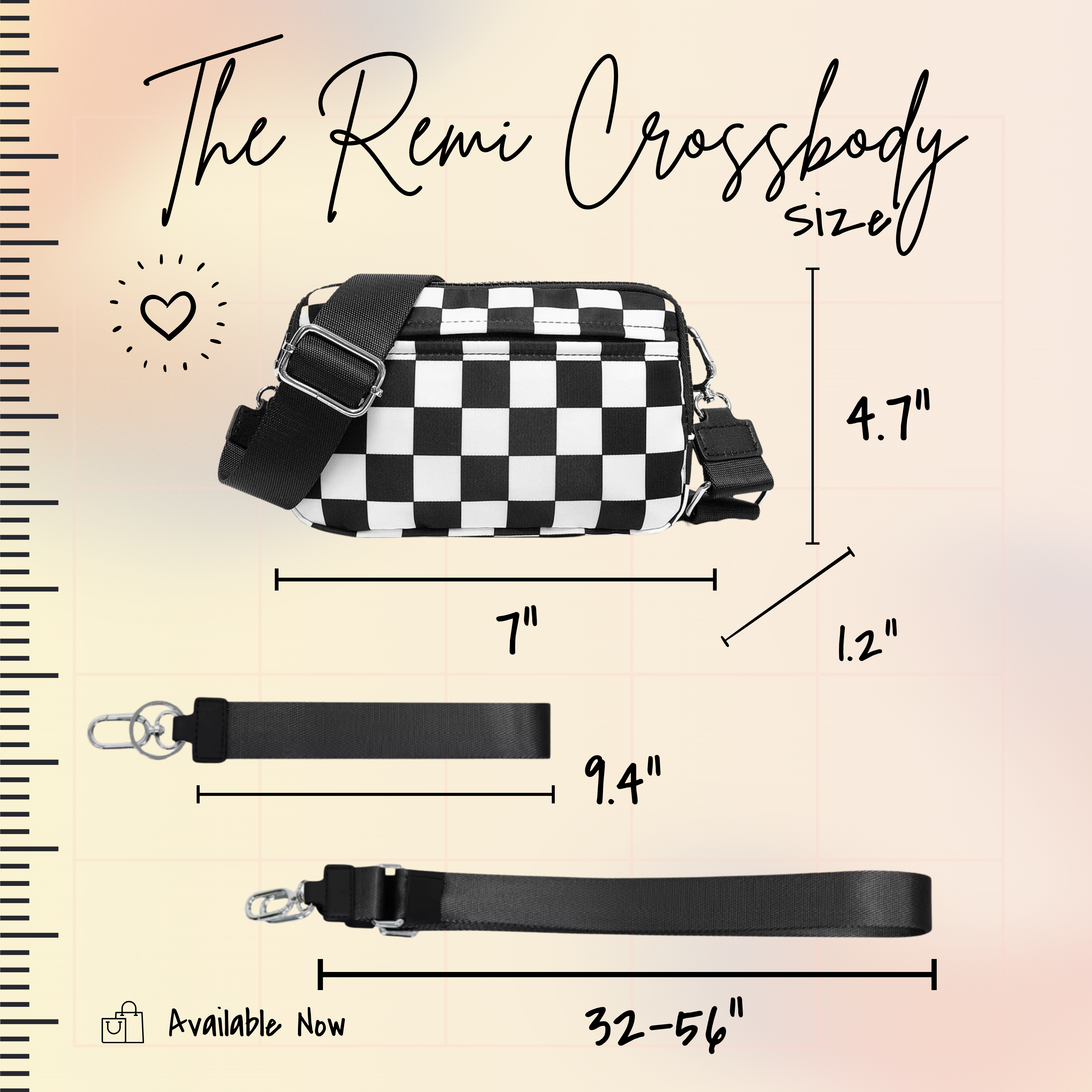 Remi - Nylon Crossbody Solid