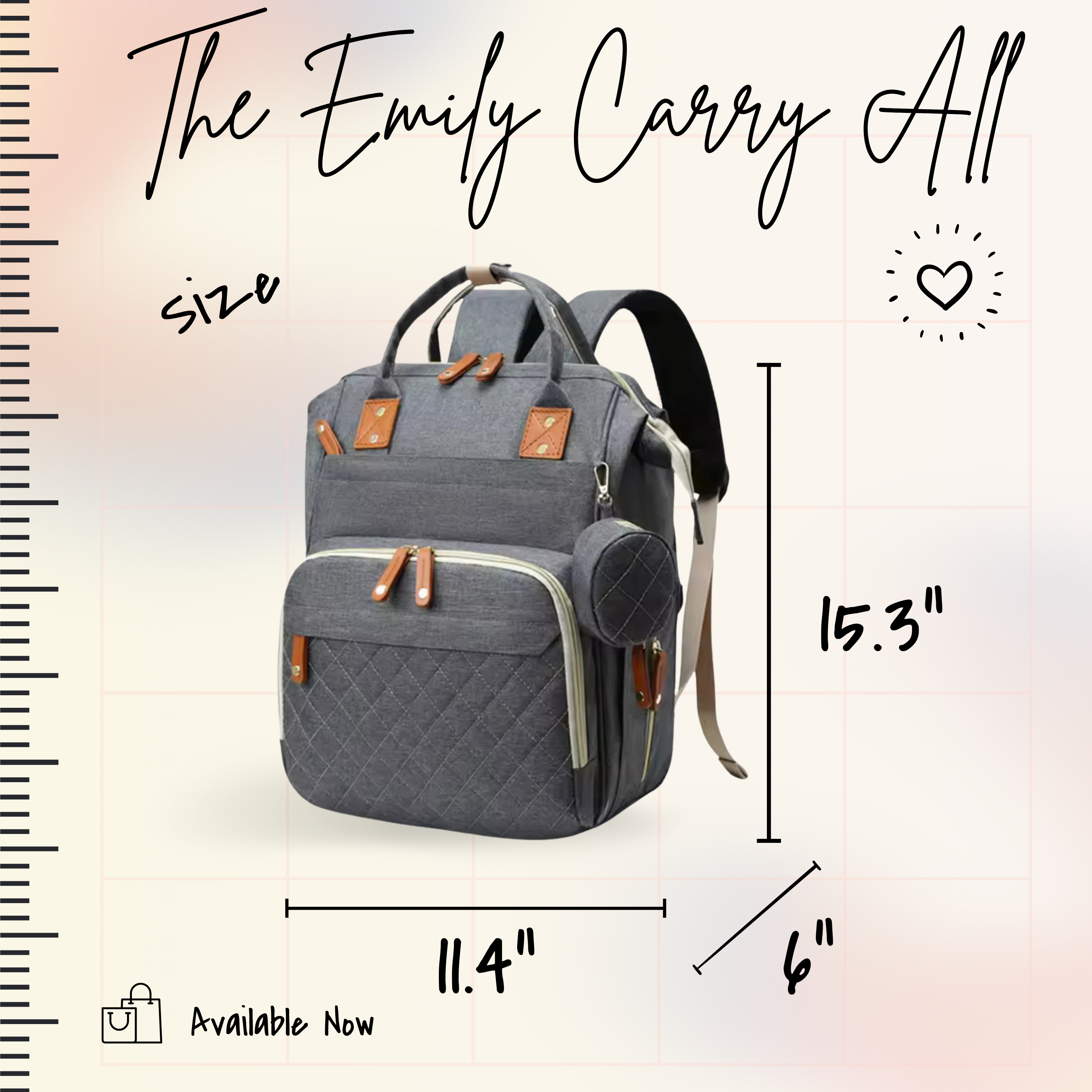 Emily Travel Bag - Quilted Solids